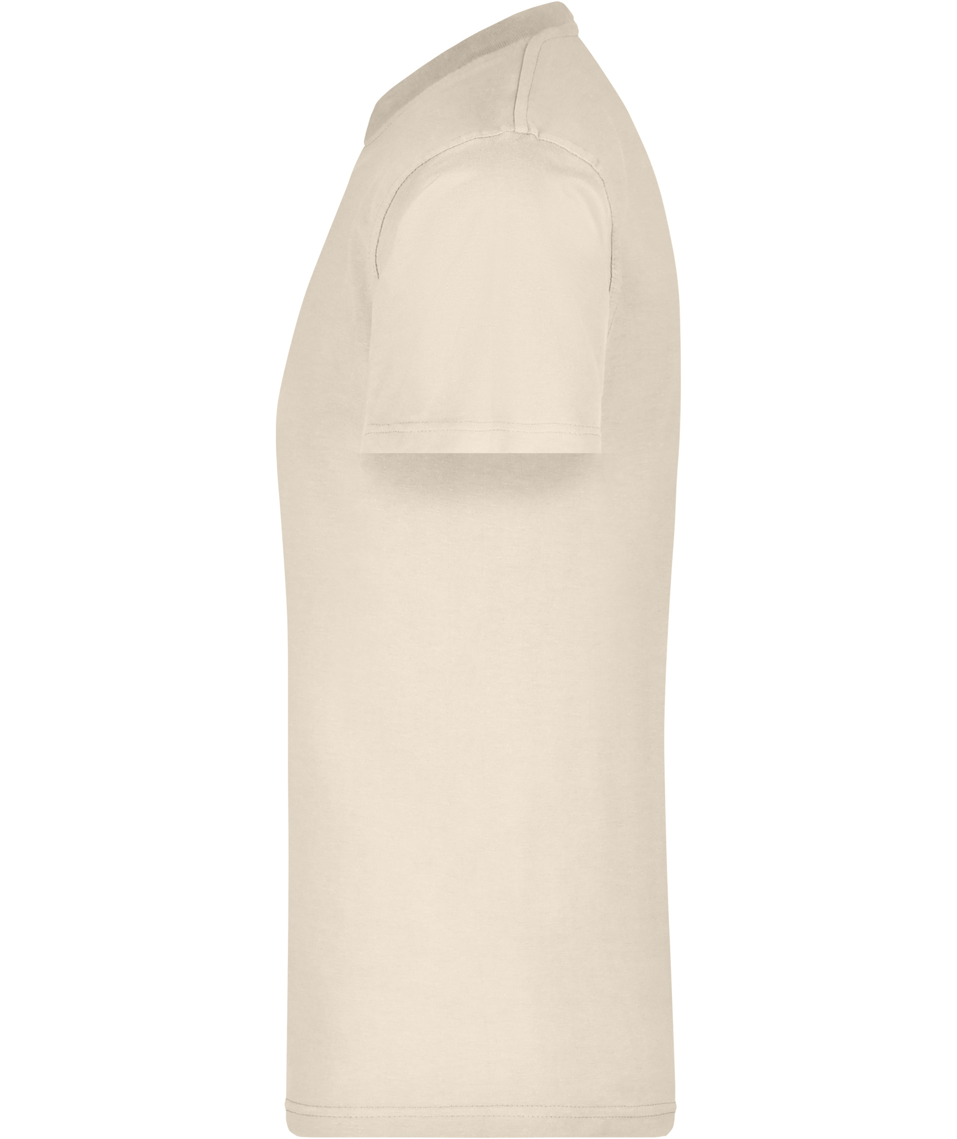 James & Nicholson T-skjorte Round-T Heavy, Stone, large image number 3