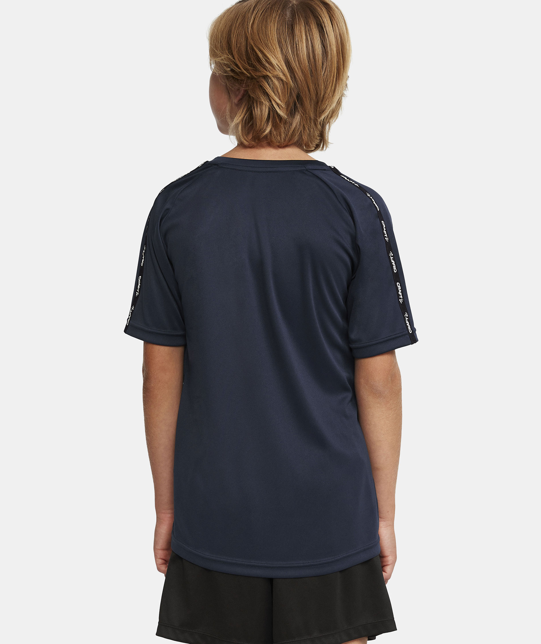 Craft Squad 2.0 Contrast T-shirt till barn, Navy, large image number 5