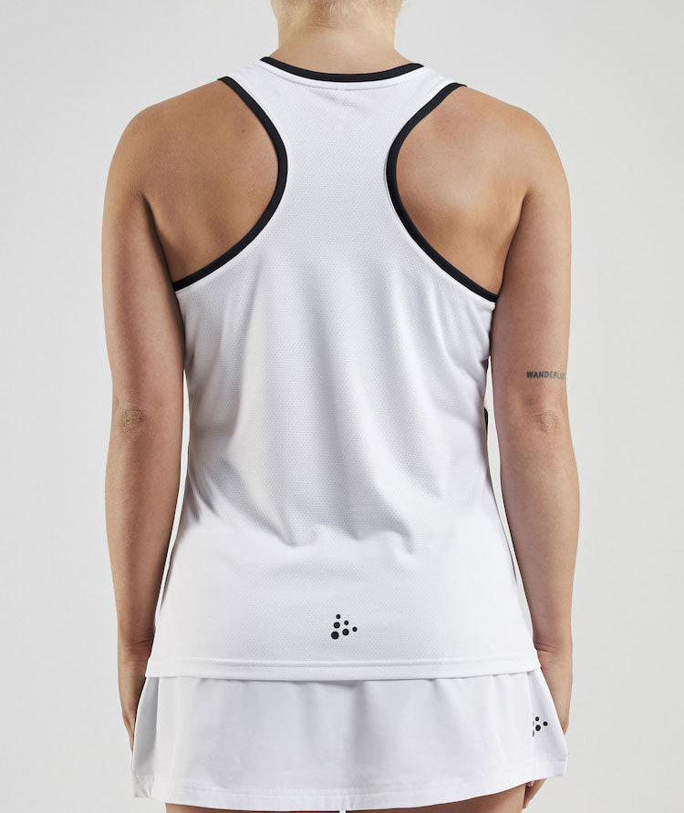 Craft Pro Control Impact dame tank top, White/black, large image number 2