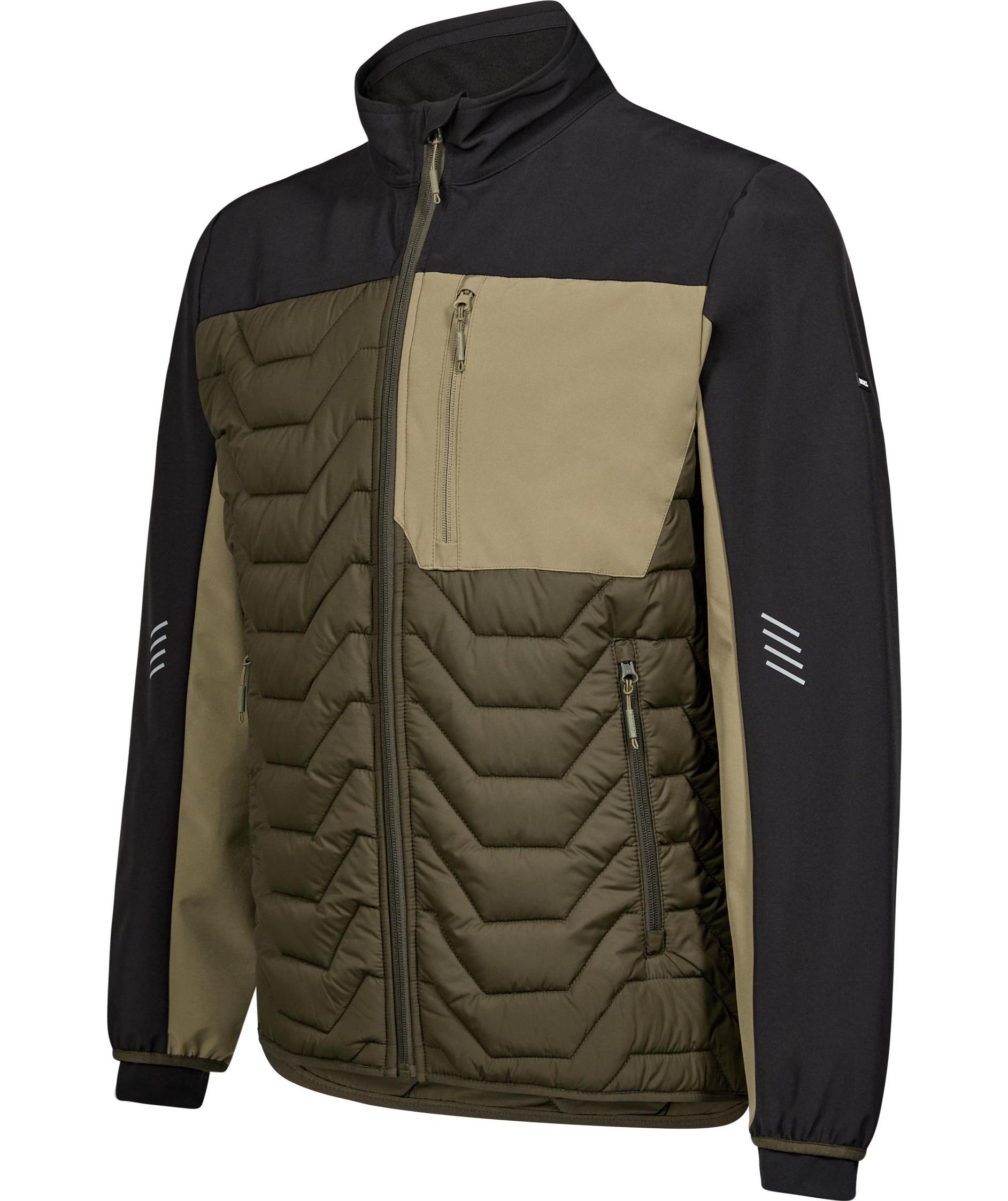 Engel Entire hybrid jacket, Forest Green/Black, large image number 5