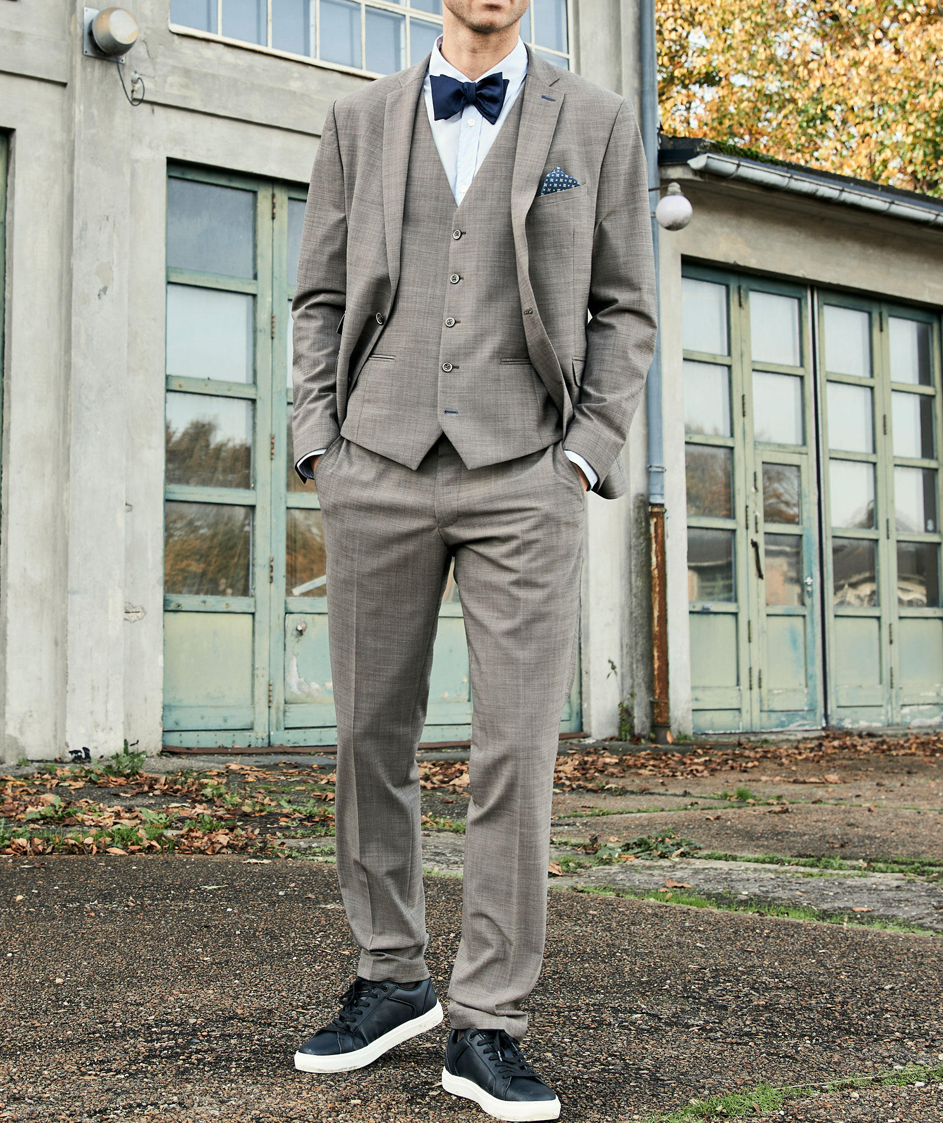 Sunwill Modern fit blazer, Tobacco, large image number 11