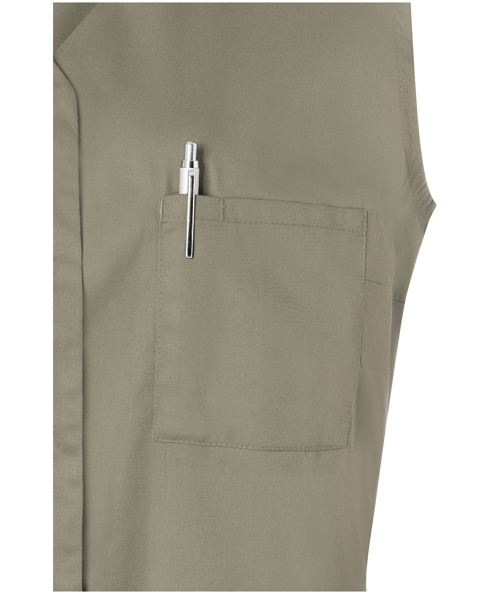 Karlowsky Essential sleeveless women's tunic, sage, large image number 4