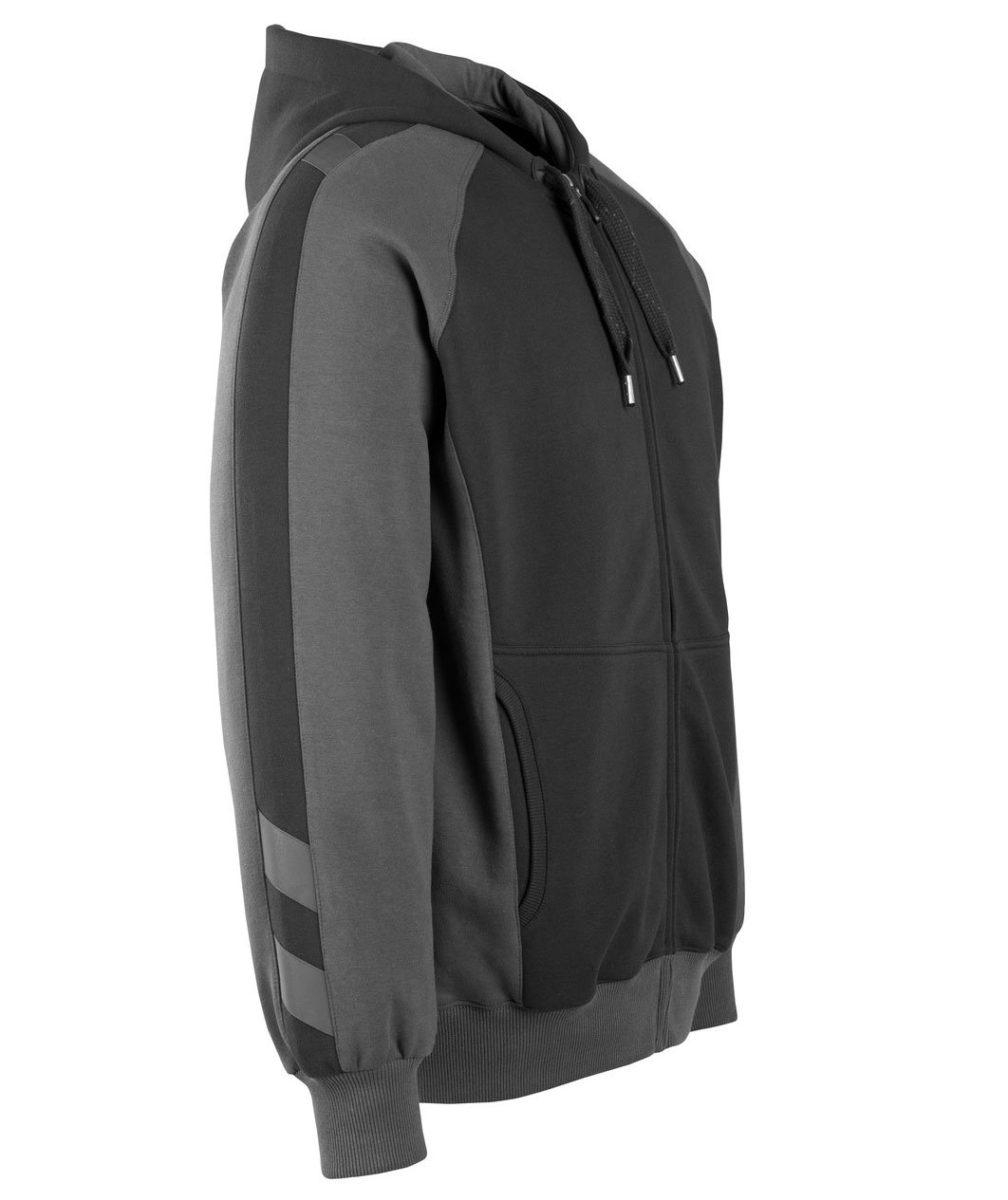 Mascot Wiesbaden hettegenser, Svart/M&oslash;rk&nbsp;Antrasittgr&aring;, large image number 3