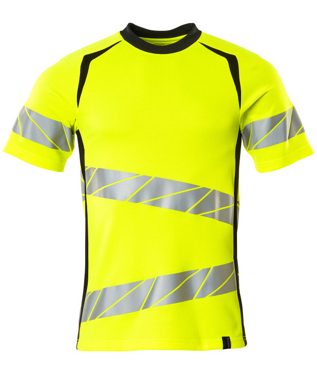 Mascot Accelerate Safe T-skjorte, Hi-vis Gul/Svart, Hi-vis Gul/Svart, swatch