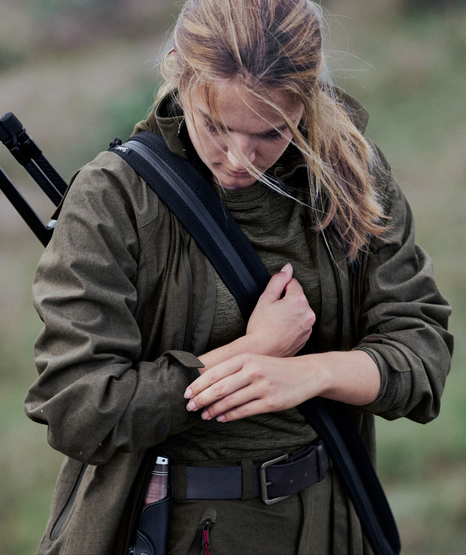 Seeland Avail jacka dam, Pine Green Melange, large image number 9