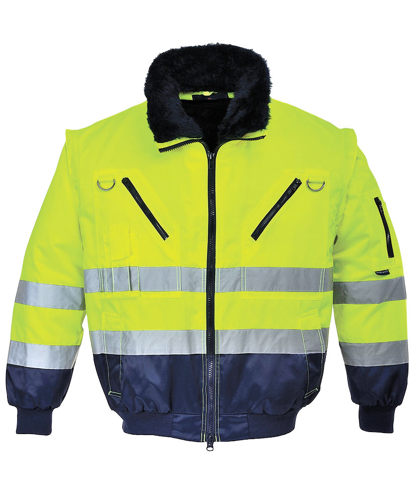 Hi-Vis gul/marine