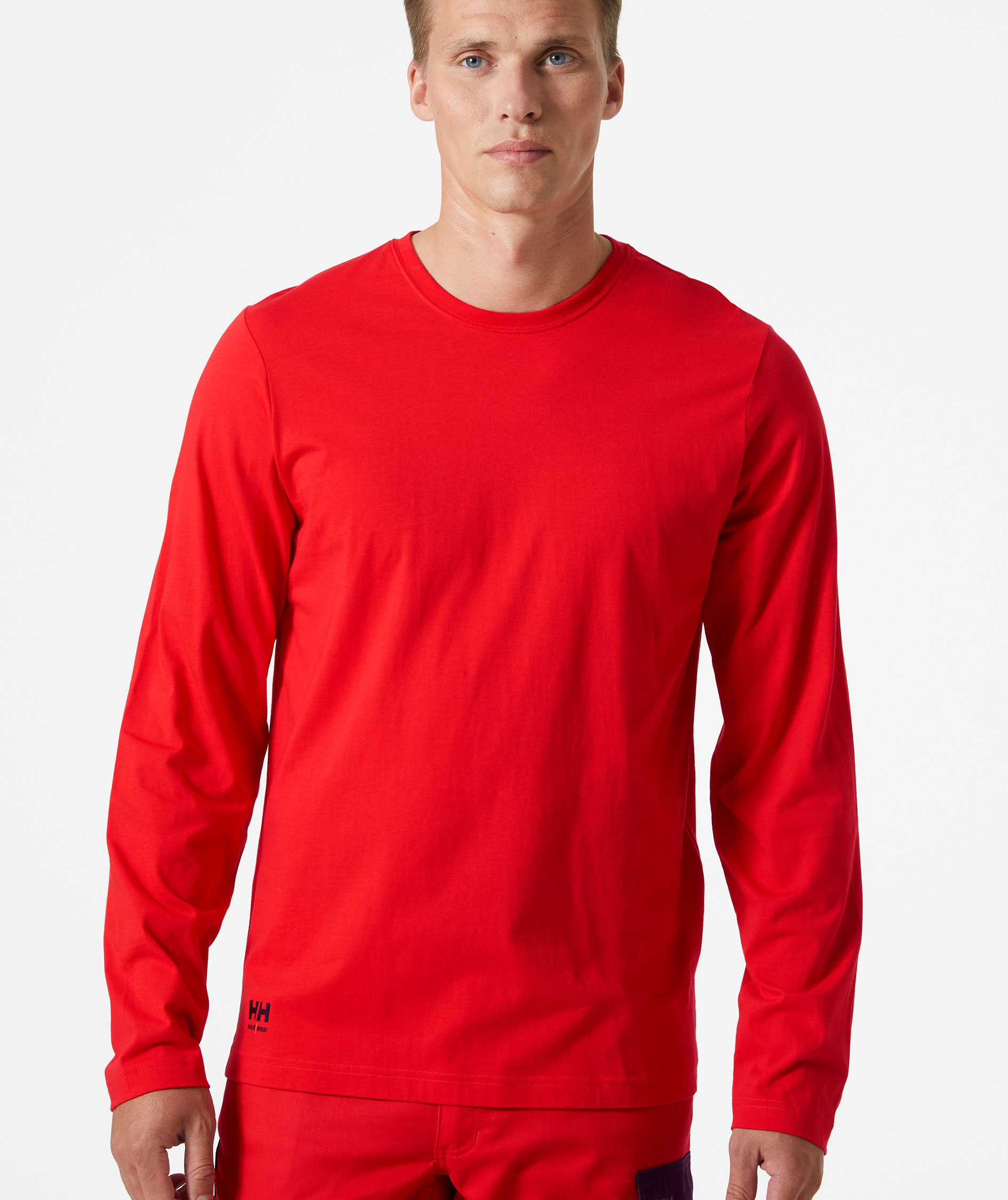 Helly Hansen Classic Langarmshirt, Alert red