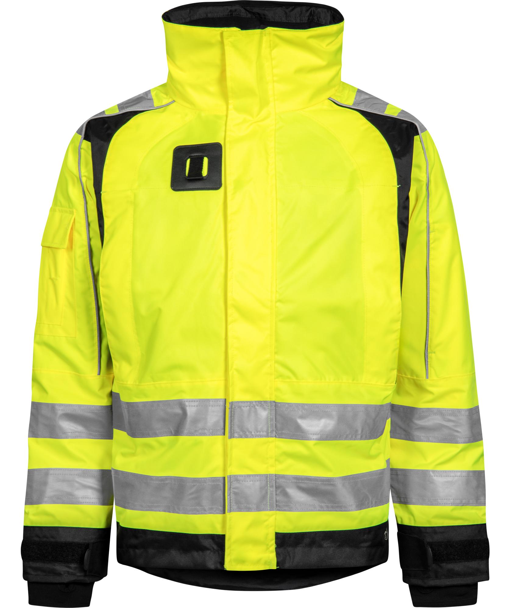 Lyngs&oslash;e Shelljacke, Hi-vis Gelb/Schwarz