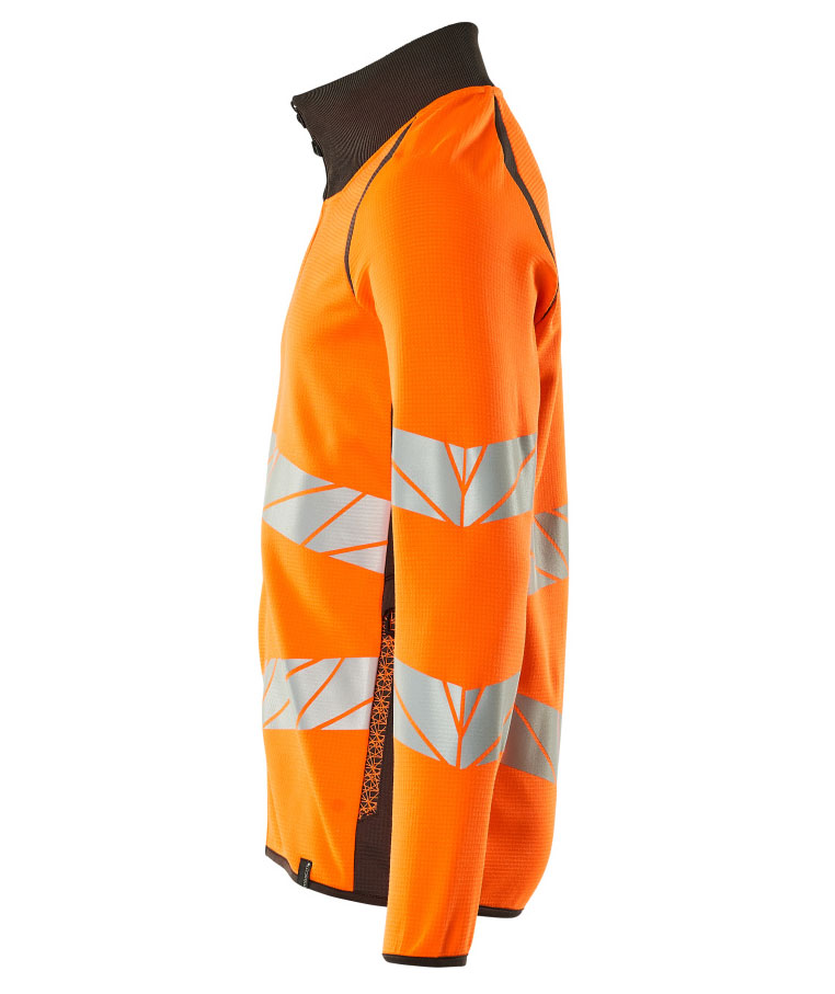 Mascot Accelerate Safe cardigan, Hi-vis Orange/Dark anthracite, large image number 3