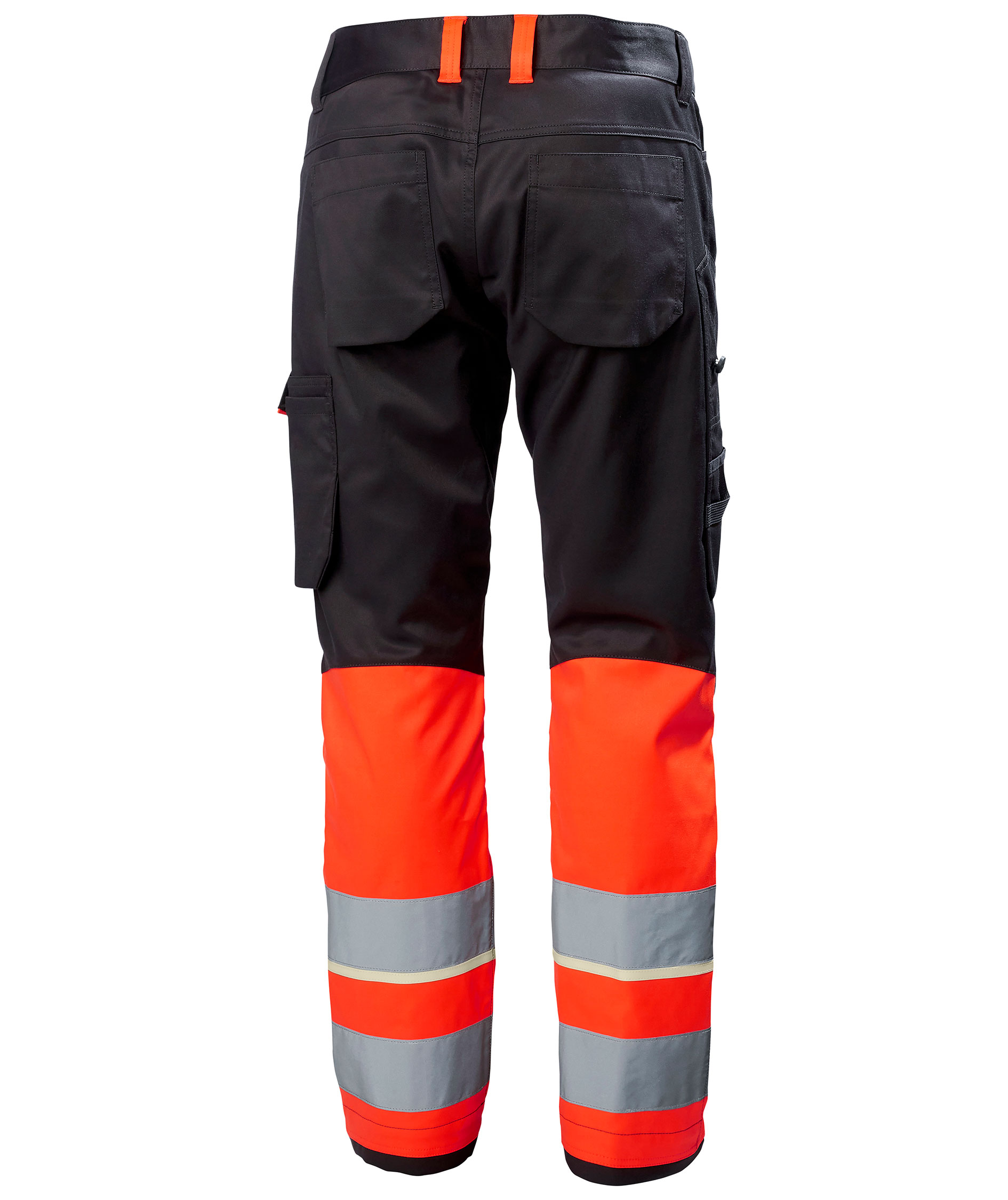 Helly Hansen UC-ME arbetsbyxa, Varsel R&ouml;d/Ebony, large image number 2