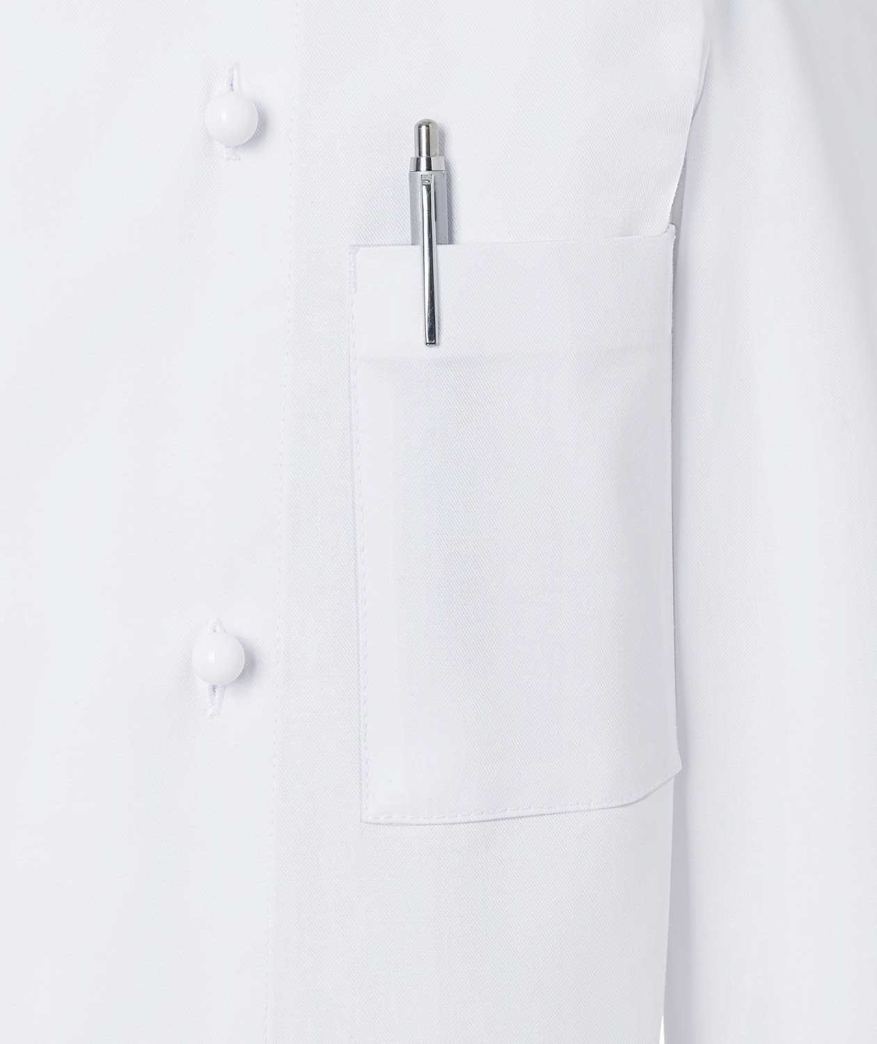 Karlowsky Thomas kockjacka utan knappar, Vit, large image number 5