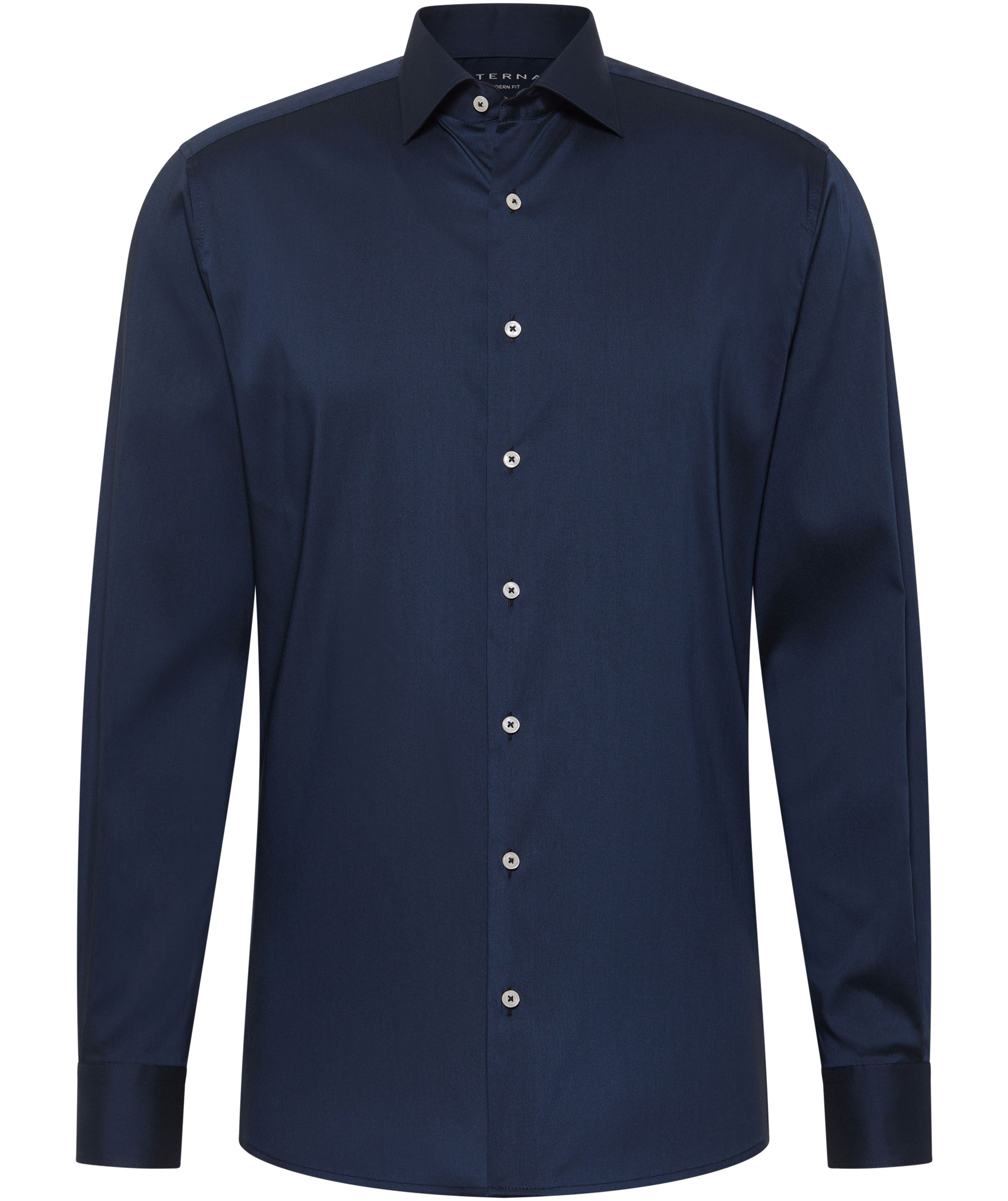 Eterna Performance Modern Fit skjorte, Navy