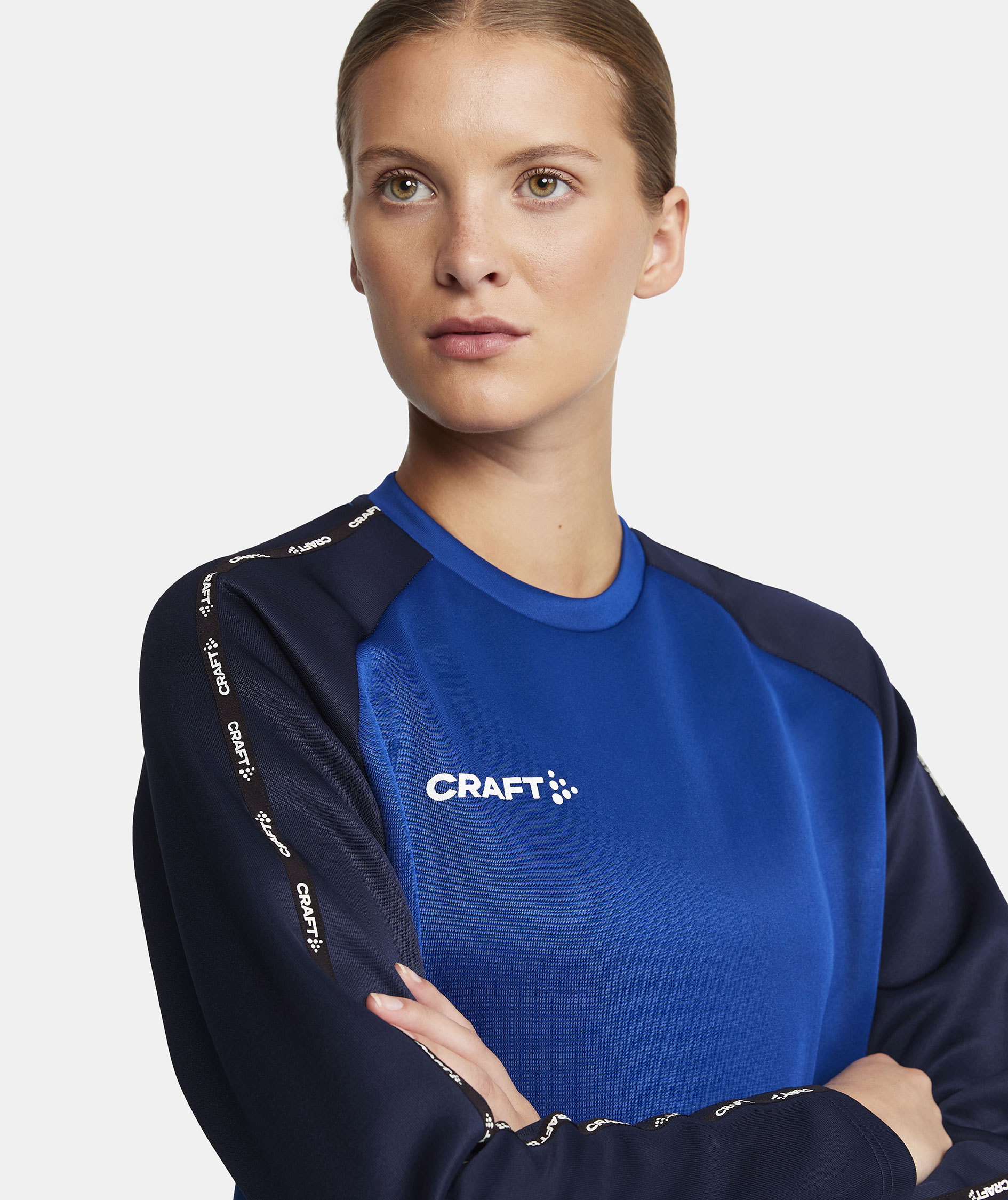 Craft Squad 2.0 women's training pullover, Club Cobolt-Navy, large image number 3