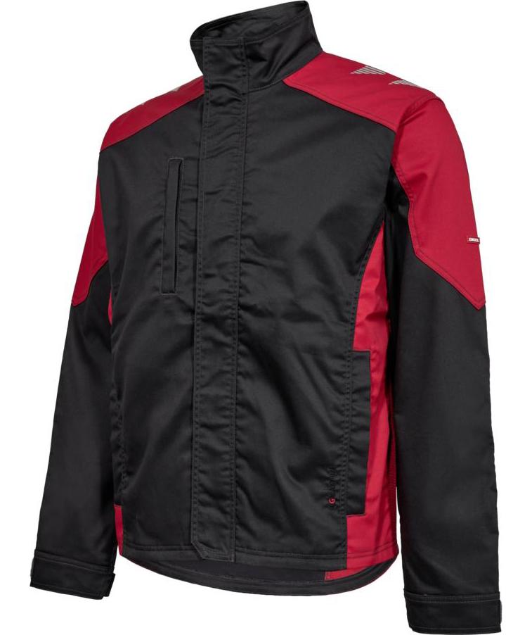 Engel Galaxy work jacket, Antracit Grey/Tomato Red, large image number 2
