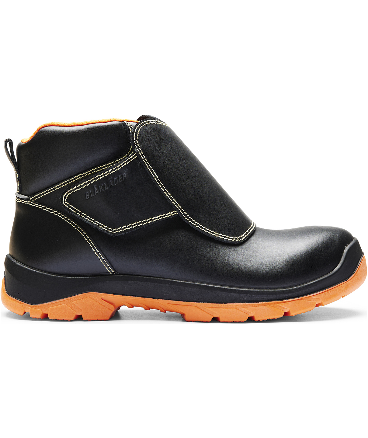 Bl&aring;kl&auml;der svets skyddsk&auml;ngor S3, Svart