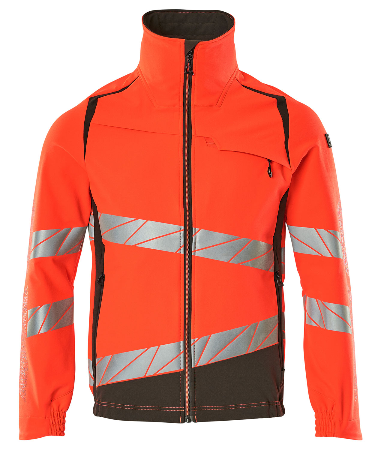 Mascot Accelerate Safe Jacke full stretch, Hi-vis Rot/dunkles Anthrazit, Hi-vis Rot/dunkles Anthrazit, swatch