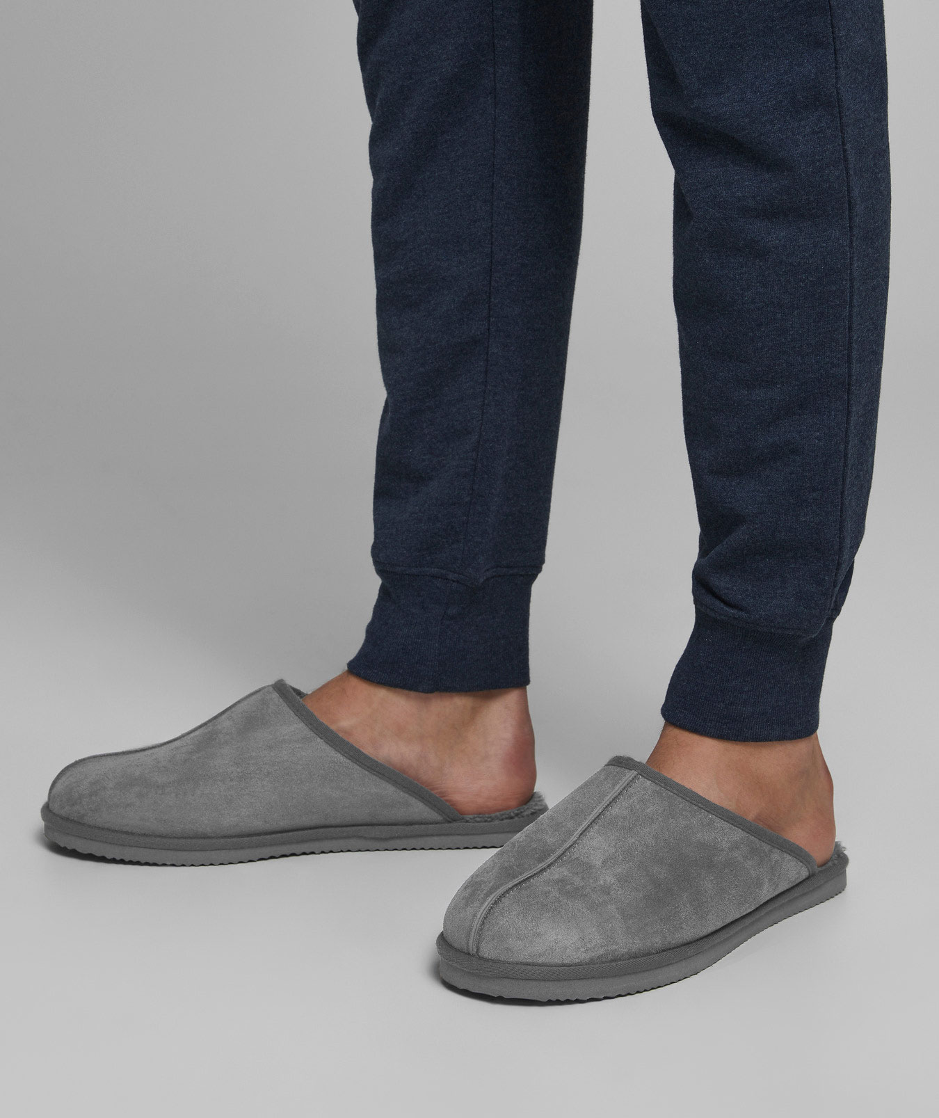 Jack & Jones JFWDUDELY mikrofiber slippers, Castlerock, large image number 2