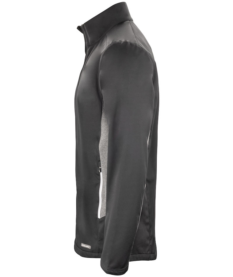 Cutter & Buck Navigate Softshelljakke, Sort, large image number 2