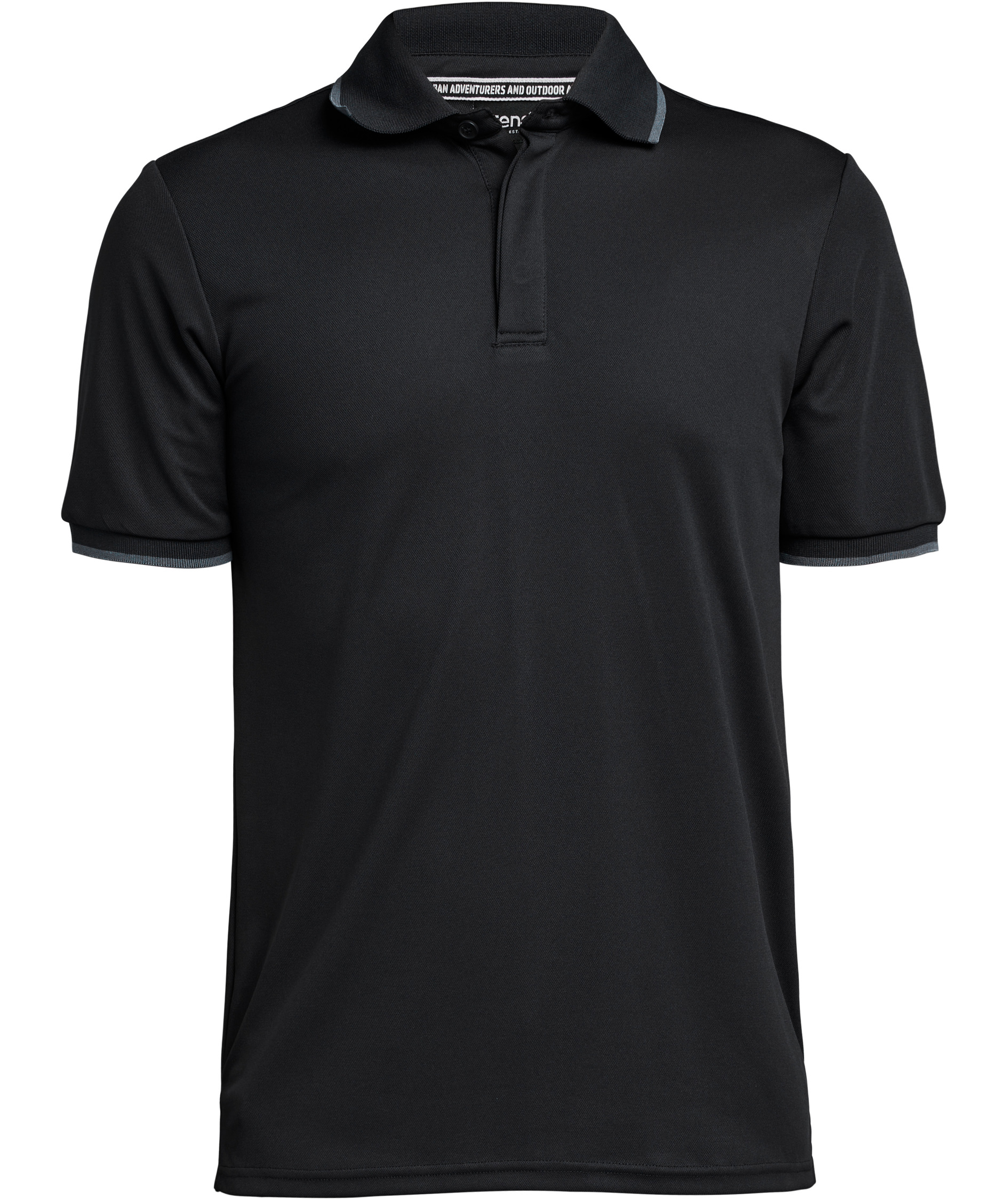 Tenson TXlite Q-dry polo T-skjorte, Black