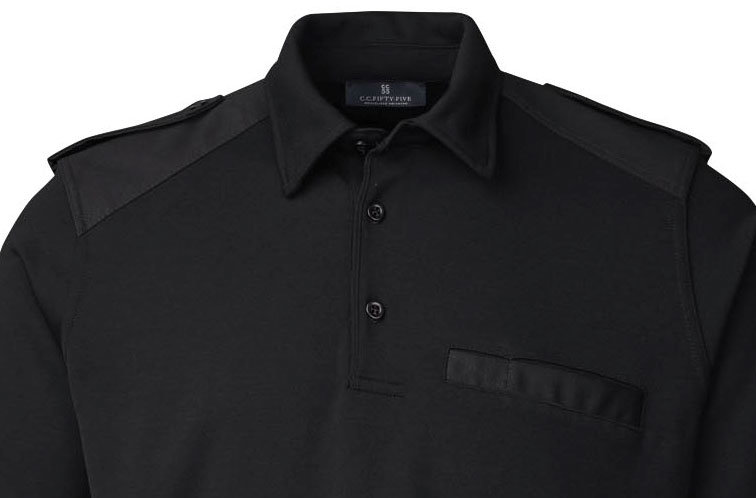 CC55 Frankfurt Sportwool polo T-skjorte, Svart