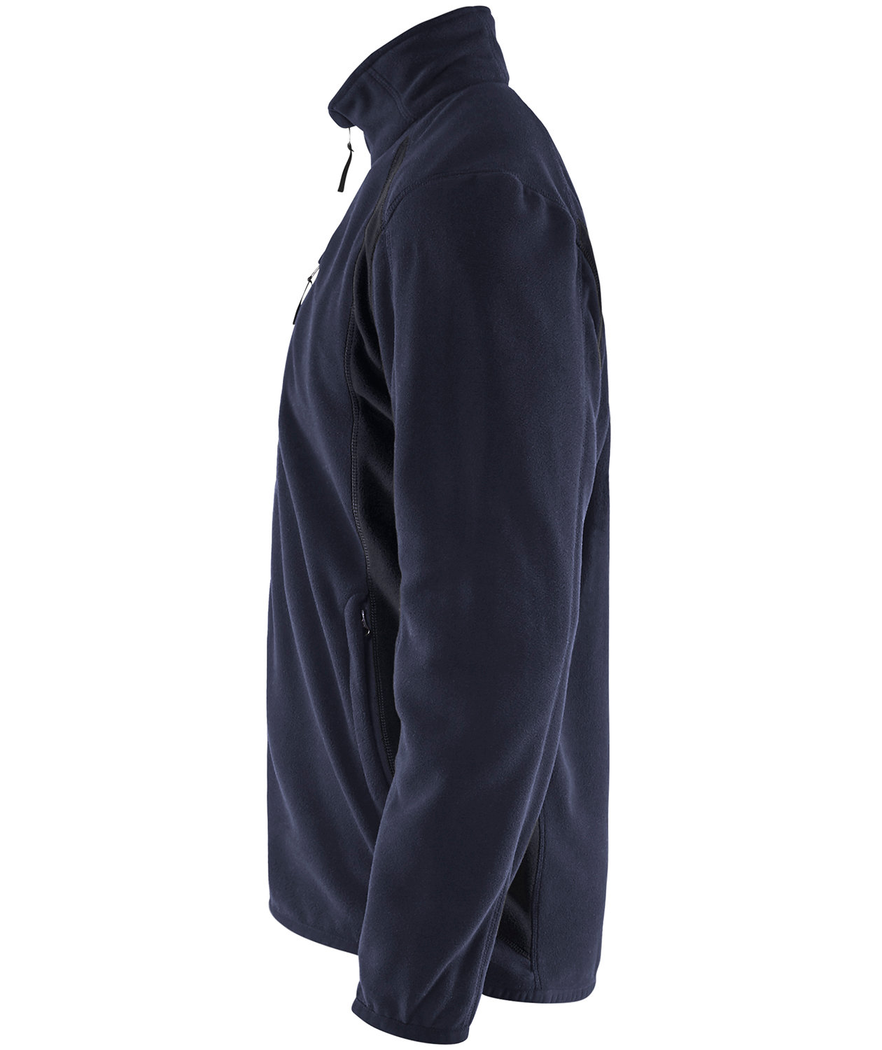 Bl&aring;kl&auml;der Unite fleecejakke, M&oslash;rk Marinebl&aring;/Svart, large image number 2