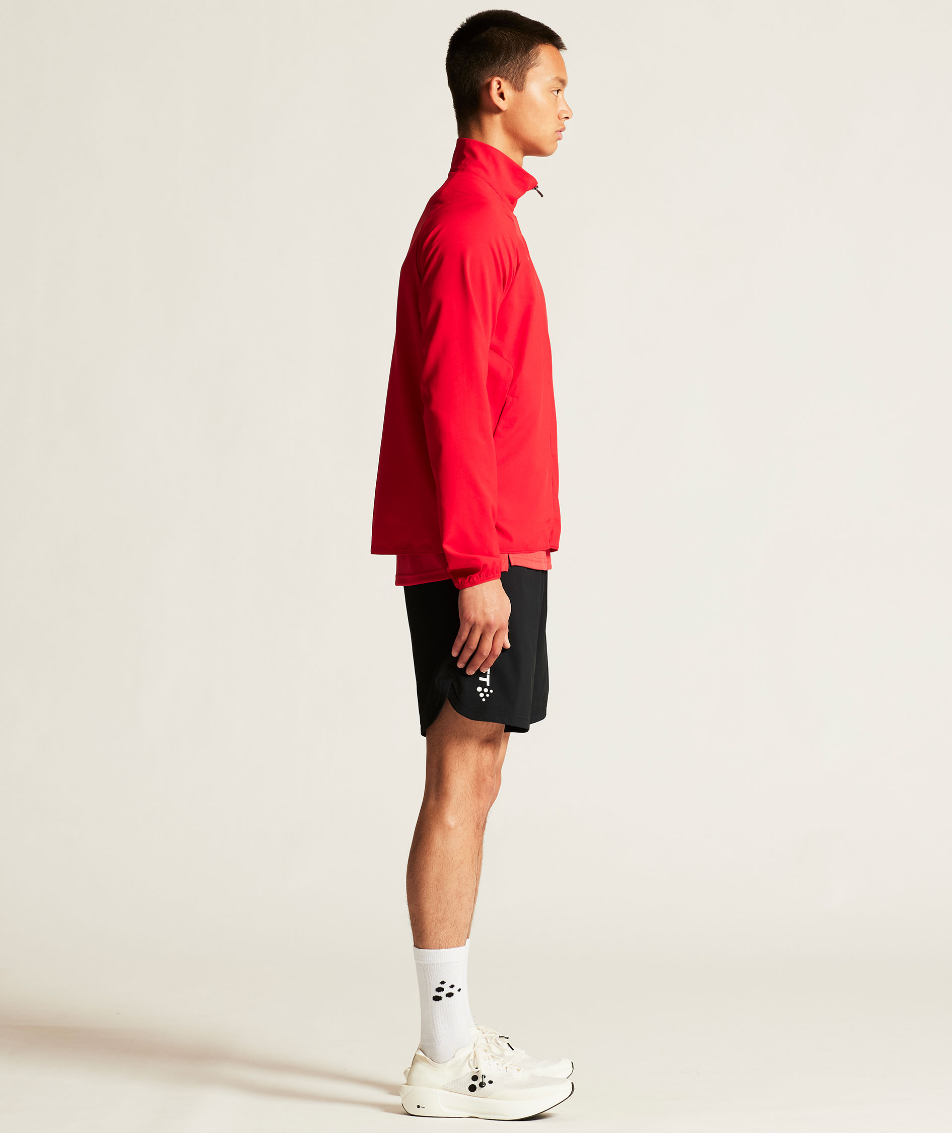 Craft Rush 2.0 track jacka, Bright red, large image number 3