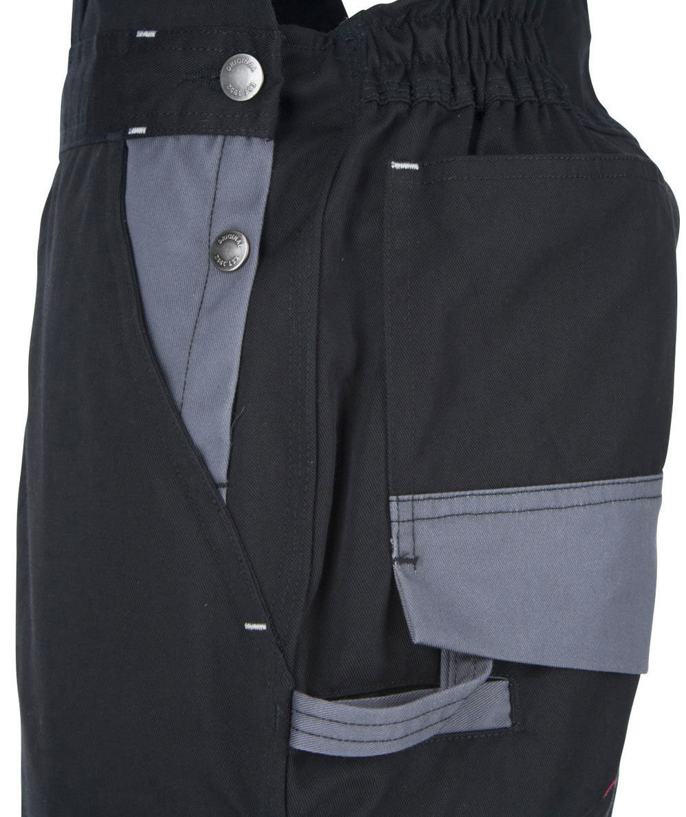 Kramp Original arbejdsoveralls, Sort/Gr&aring;, large image number 5