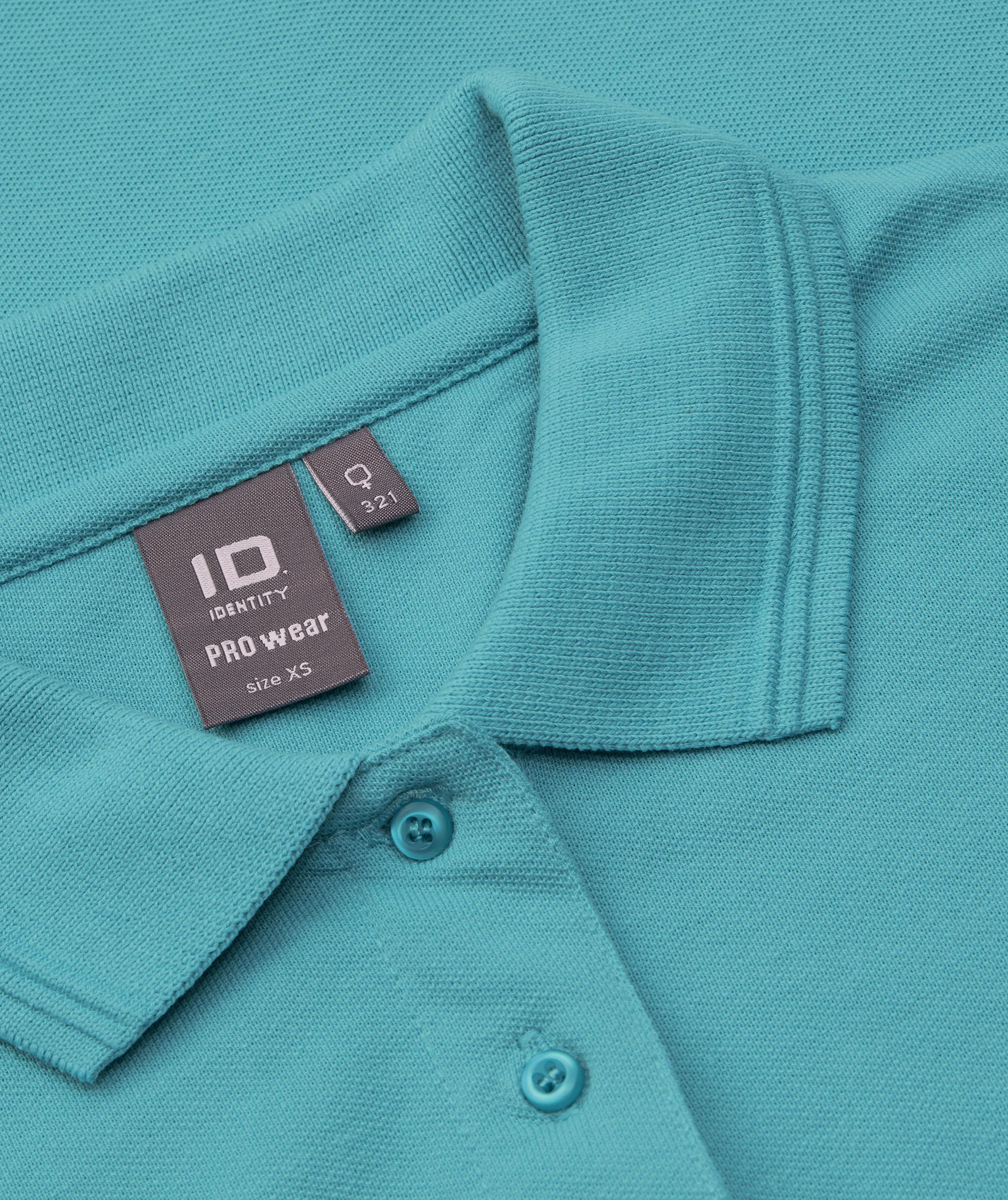 ID PRO Wear women's Polo shirt, Dusty Aqua, large image number 3