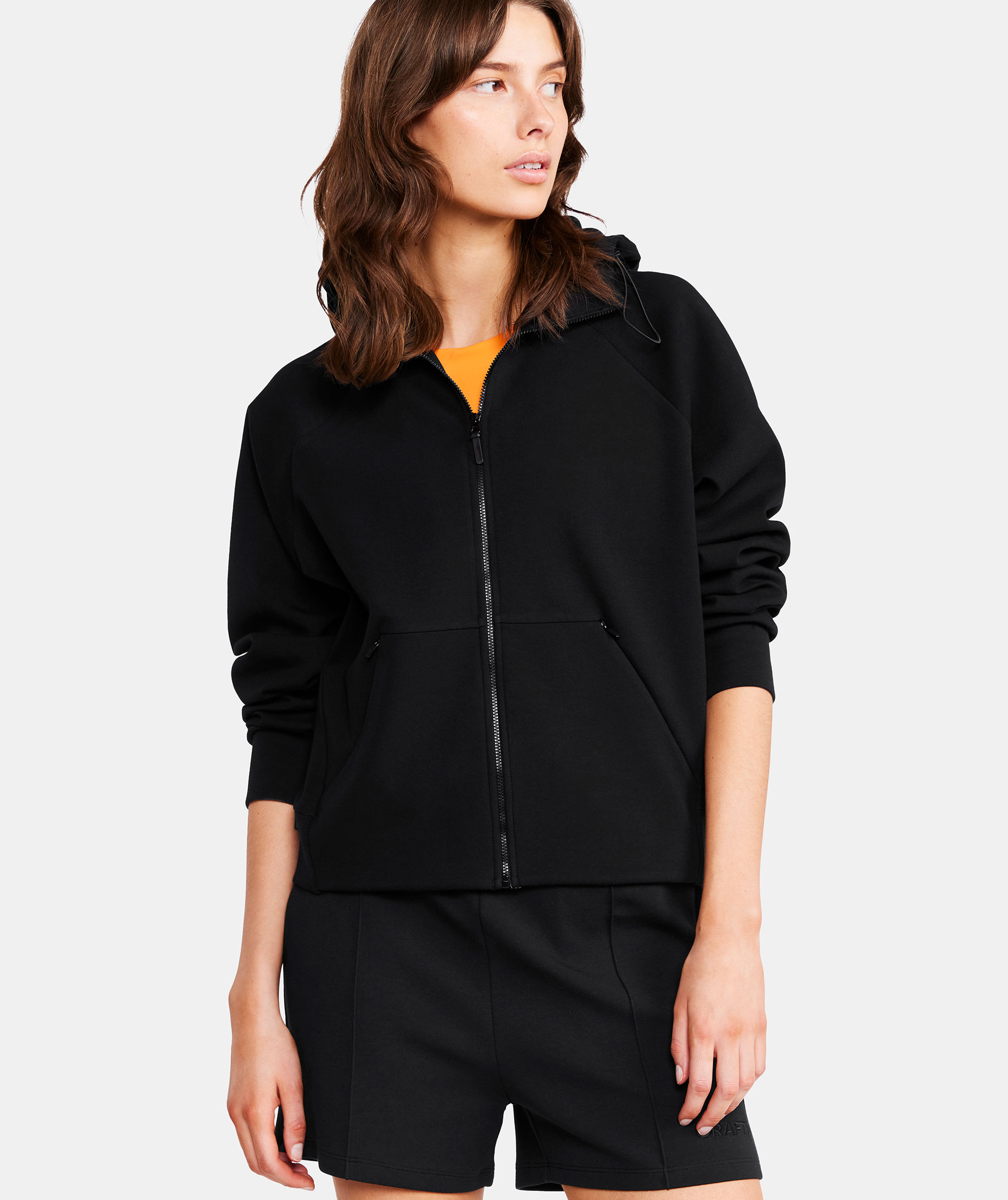 Craft ADV Join dame hettegenser med glidel&aring;s, Black, large image number 3