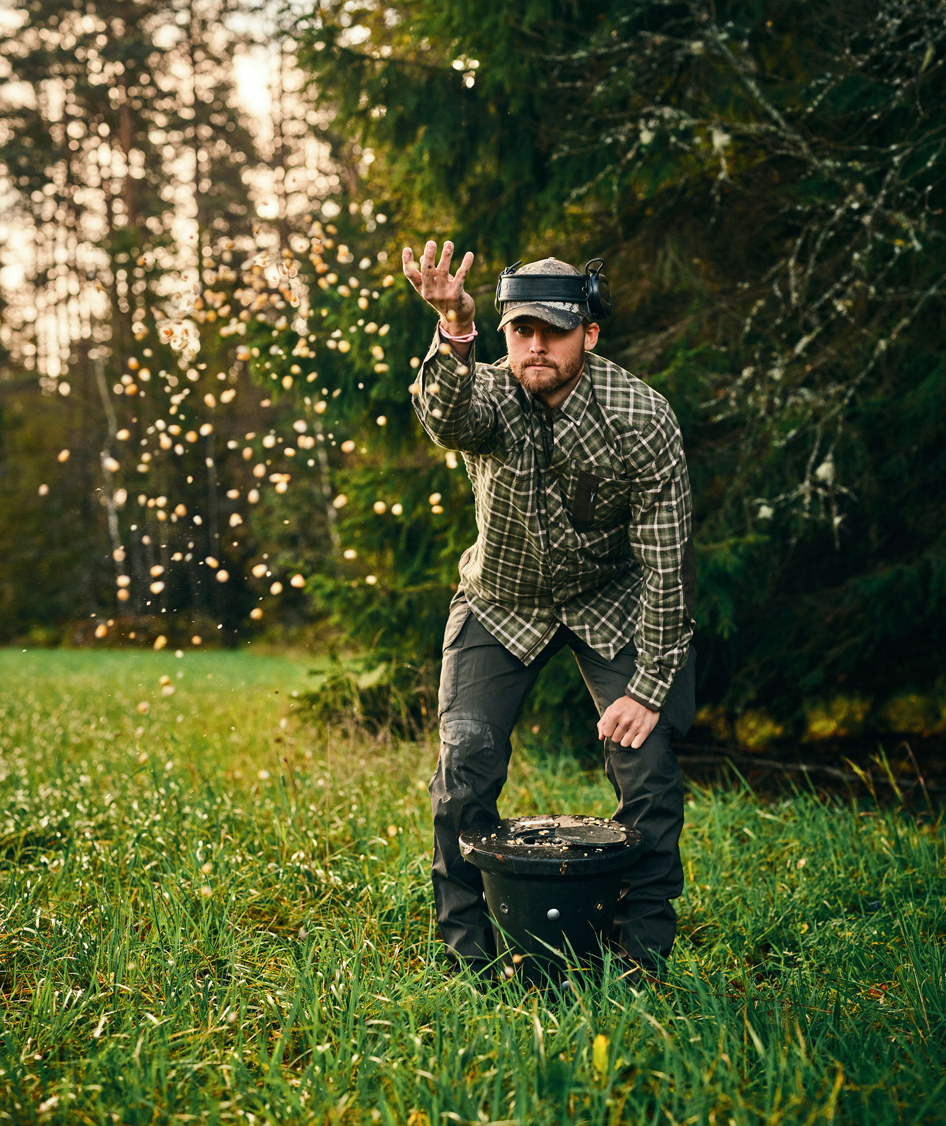 Pinewood&nbsp;Pro InsectSafe bukser, Moss green, large image number 16