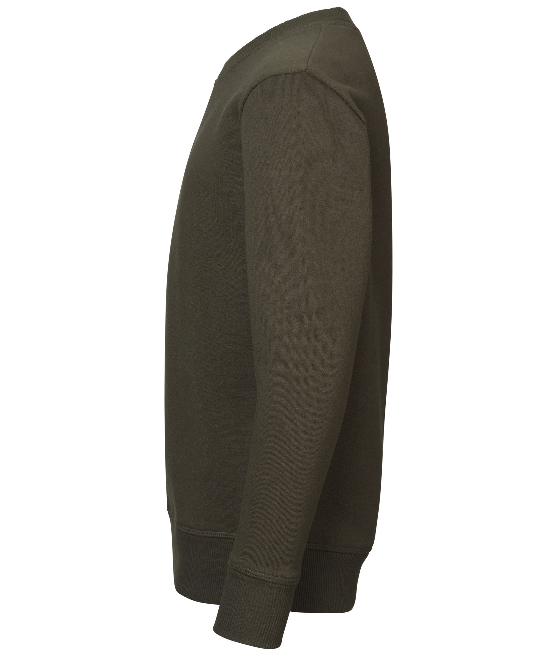 ID Core sweatshirt til b&oslash;rn, Olivengr&oslash;n, large image number 3