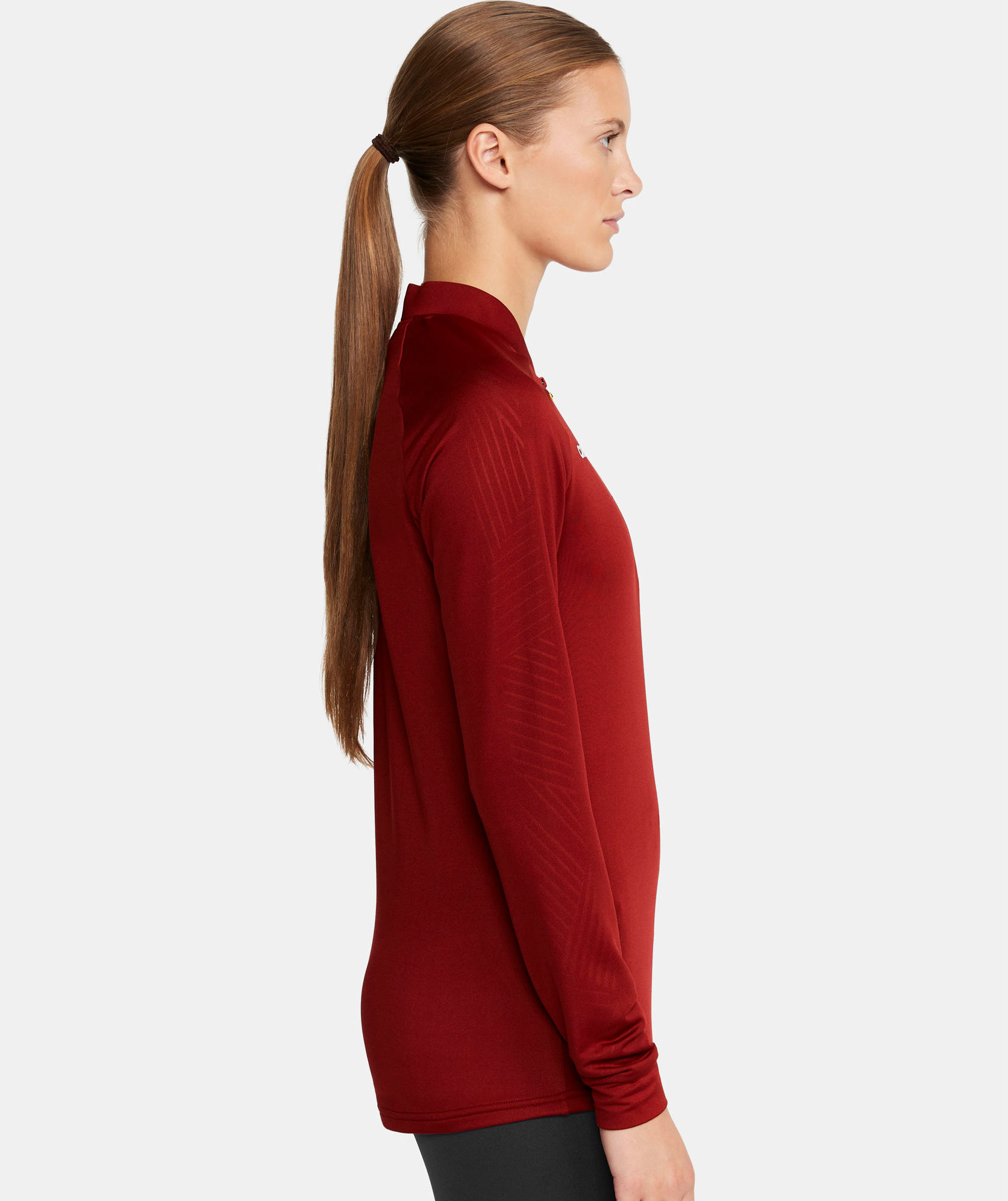 Craft Extend halfzip dame treningsgenser, Rhubarb, large image number 3