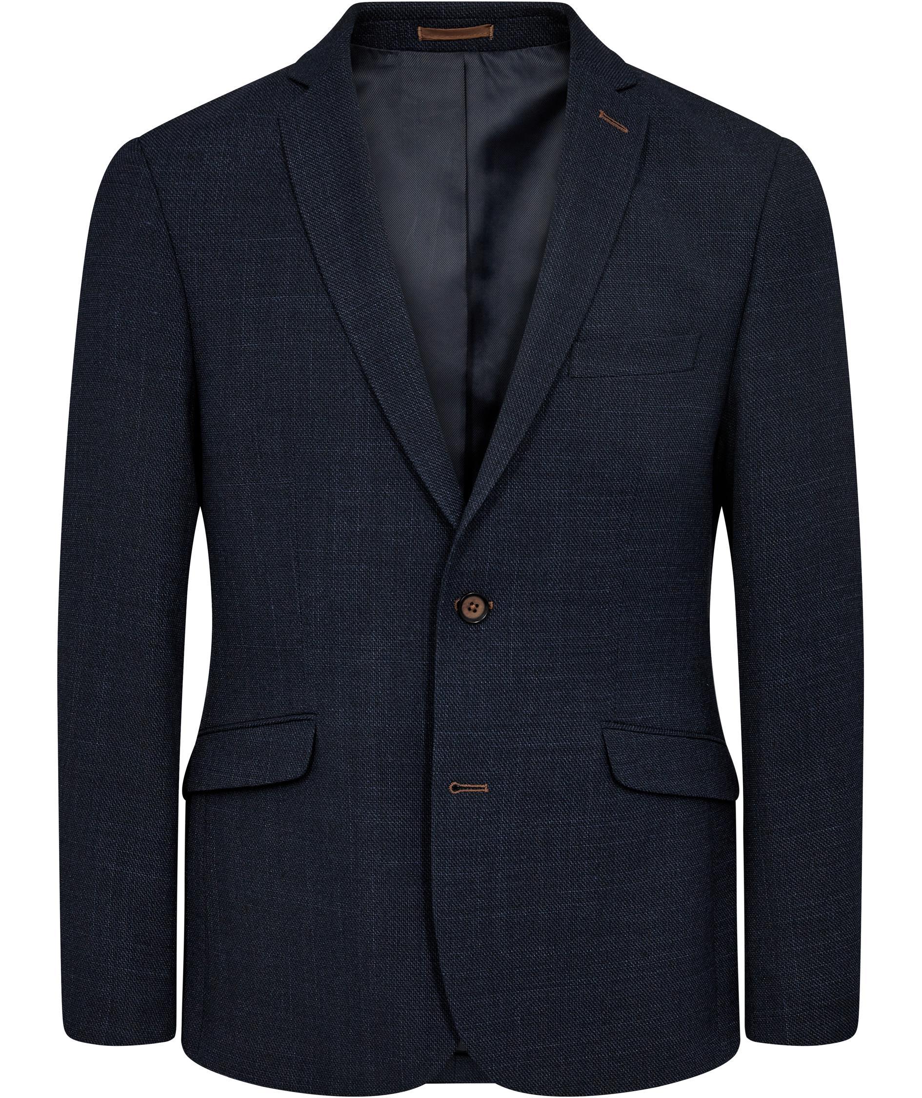 Sunwill Modern fit kavaj med ull, Dark navy, large image number 0