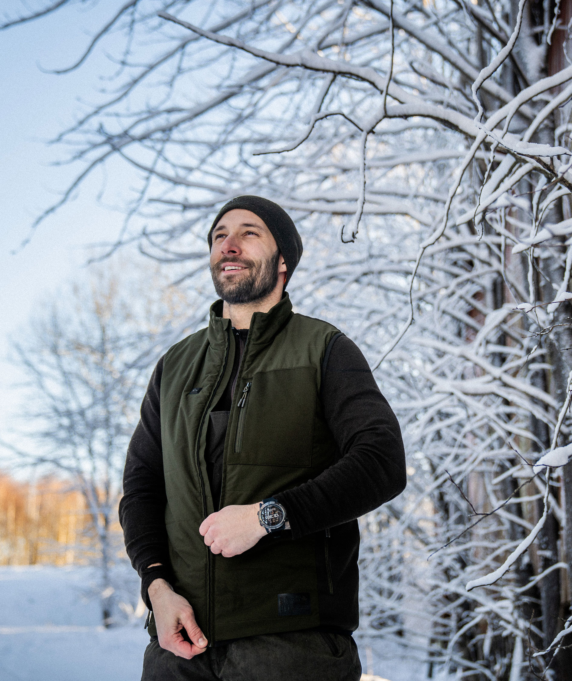 Seeland Celsius Heat Steppweste, Pine green