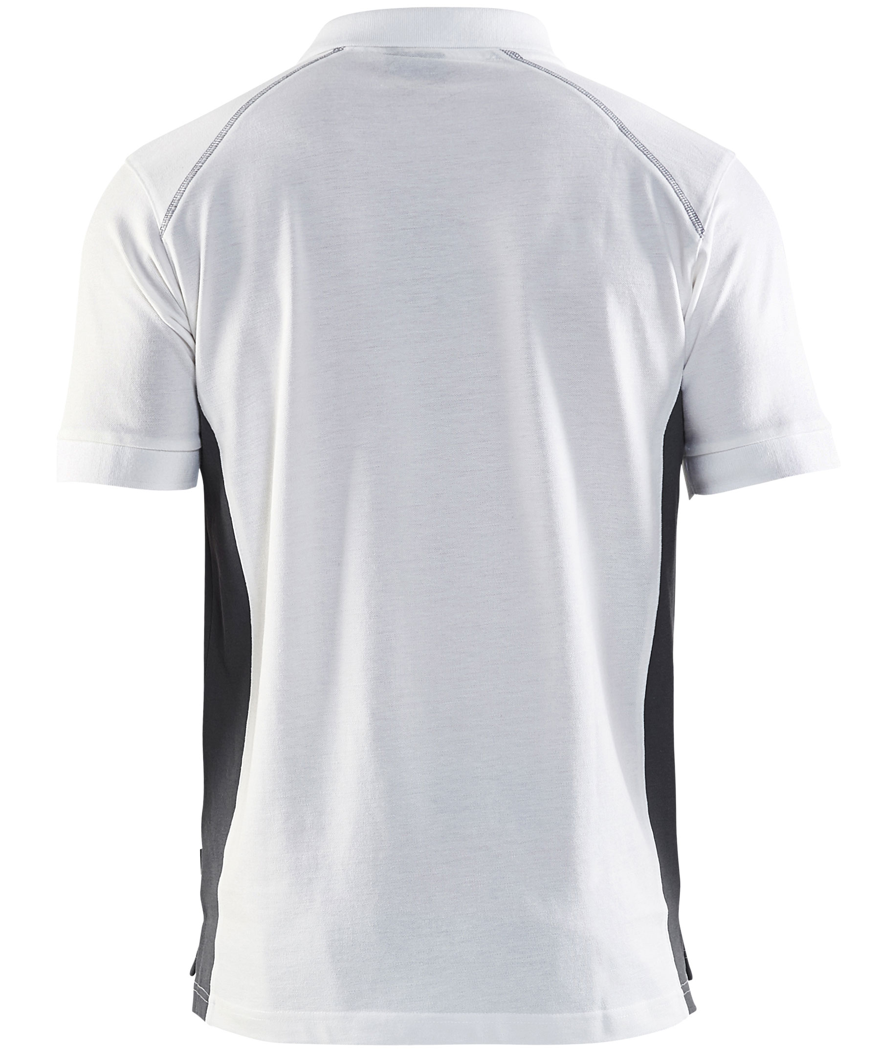 Bl&aring;kl&auml;der polo T-shirt, White/dark grey, large image number 2
