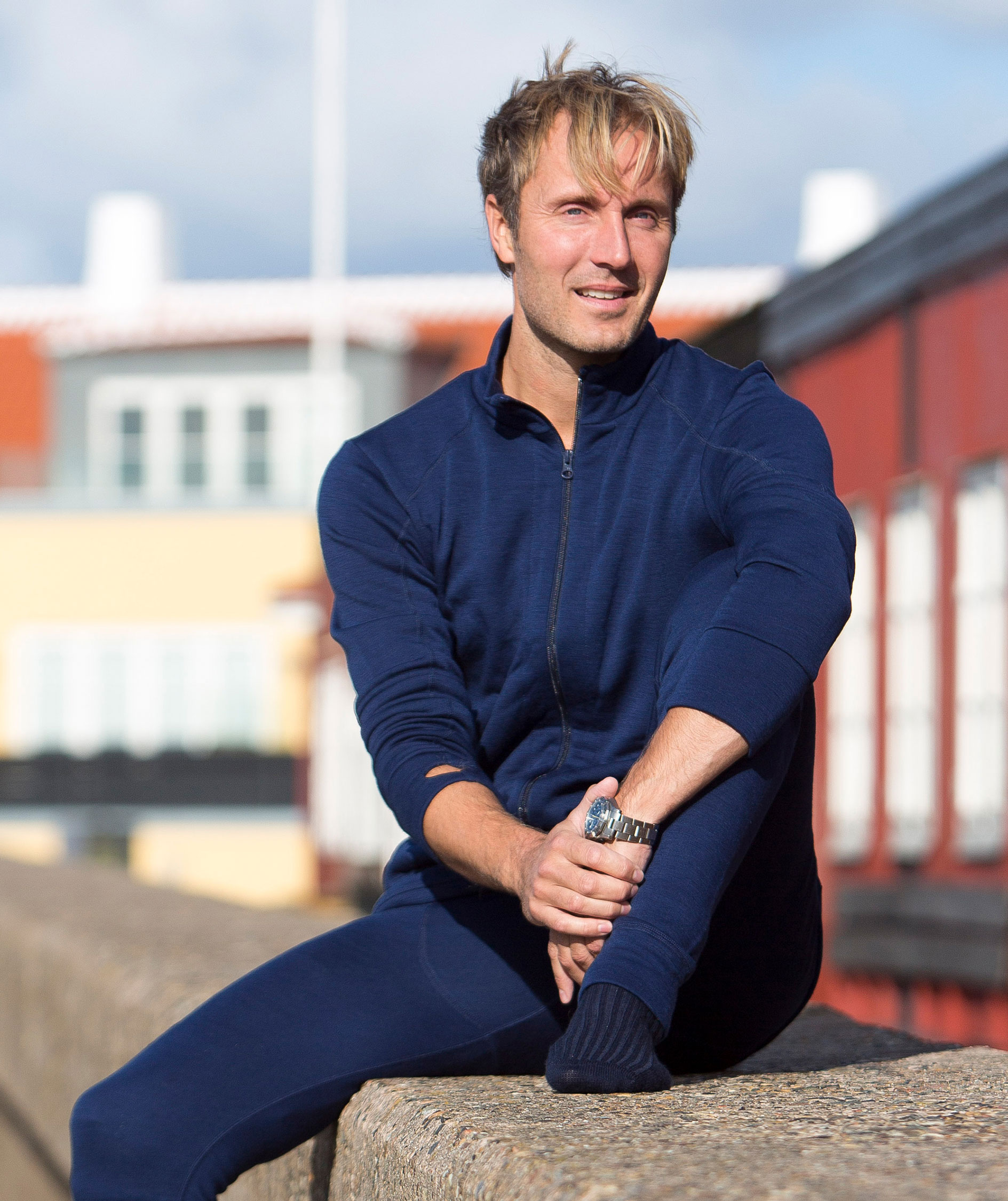 Joha Johansen Sato l&aring;ngkalsonger, Bl&aring;