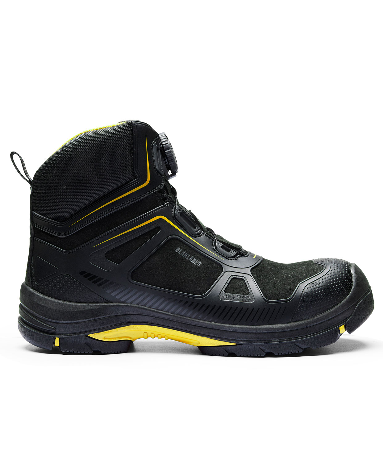 Bl&aring;kl&auml;der&nbsp;Gecko skyddsk&auml;ngor S3, Svart/Gul