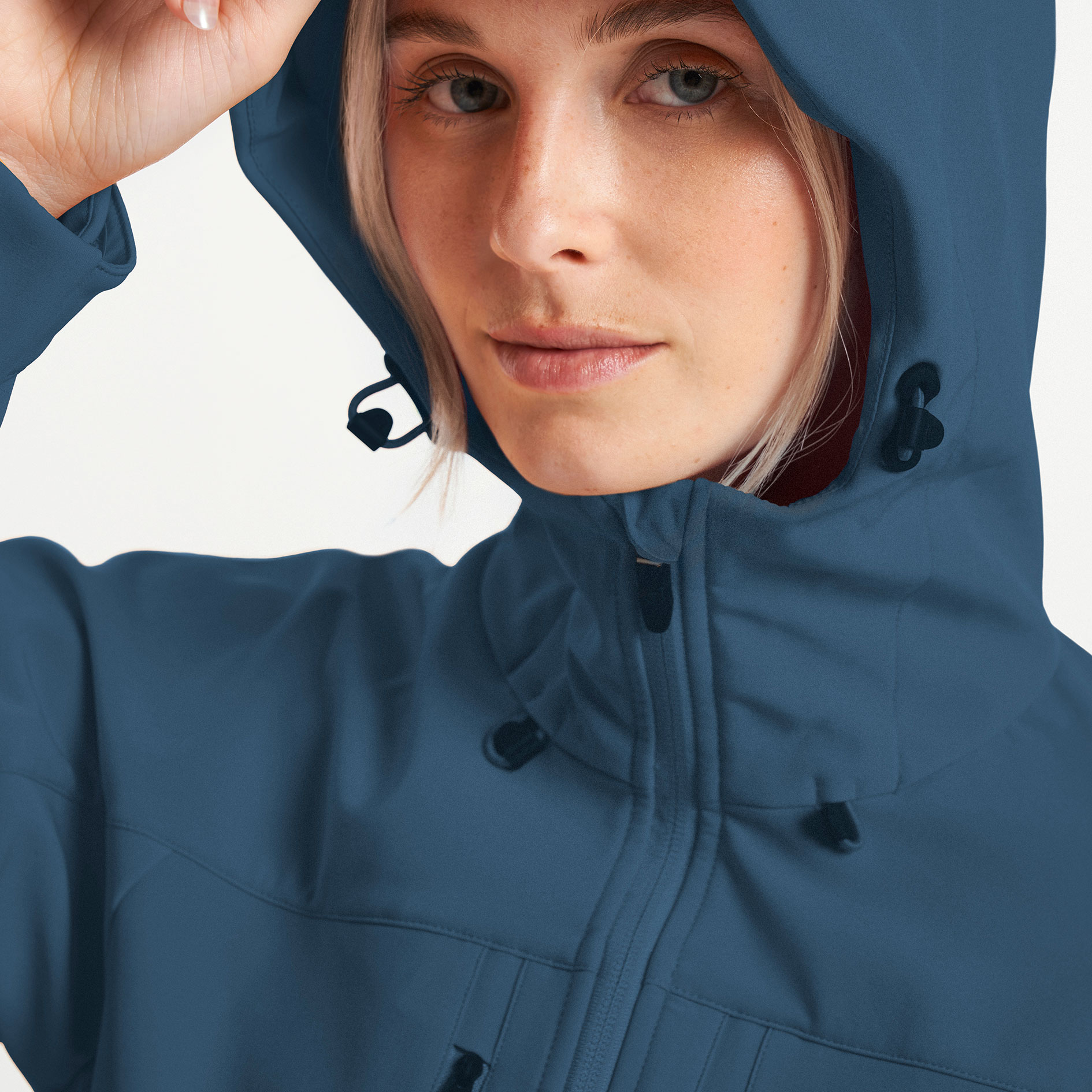 Tenson TXlite dame softshelljakke, Dark blue, large image number 5