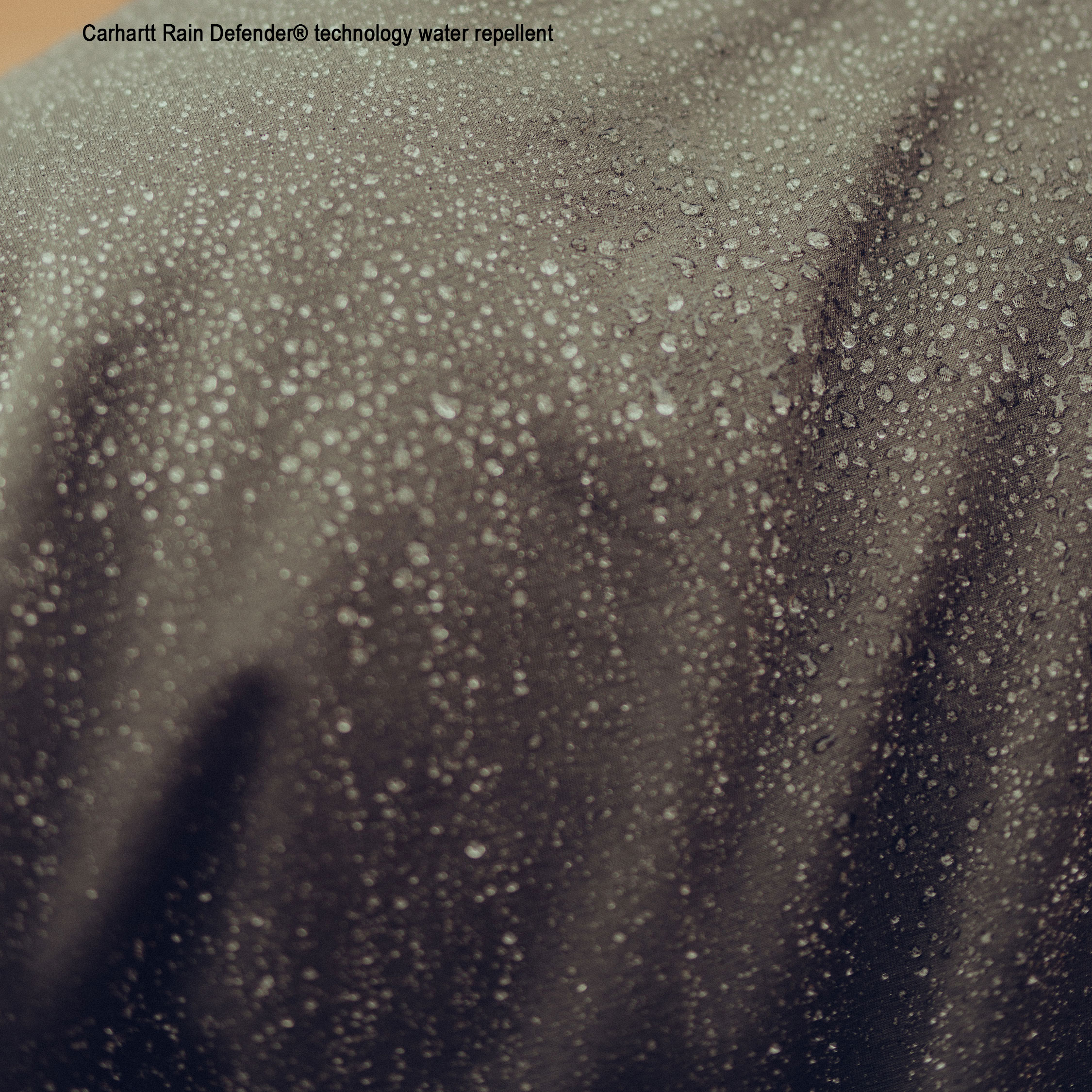 Carhartt Rain Defender Graphic h&aelig;ttetr&oslash;je, Peat, large image number 2