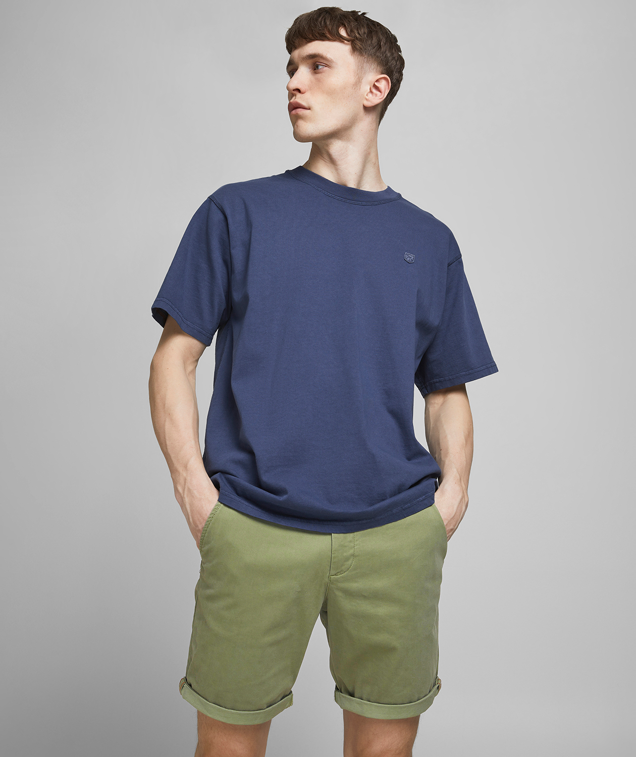 Jack & Jones JPSTBOWIE Chino shorts, Deep Lichen Green