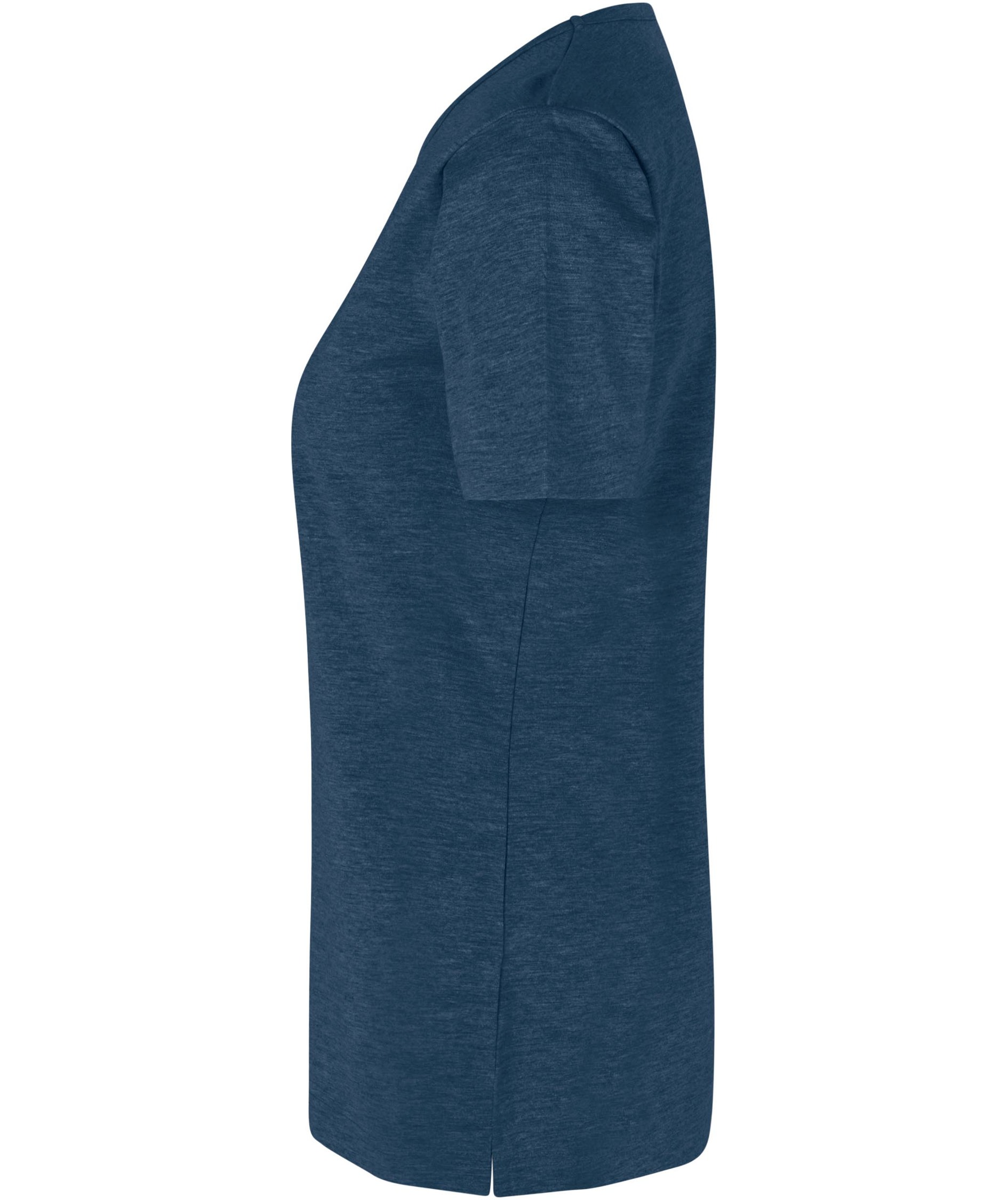 ID PRO Wear dame T-shirt, Bl&aring; Melange, large image number 2