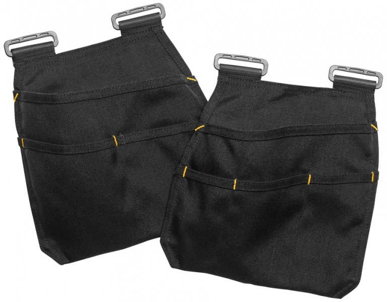 Snickers Flexi l&ouml;st h&auml;ngande fickor, Svart