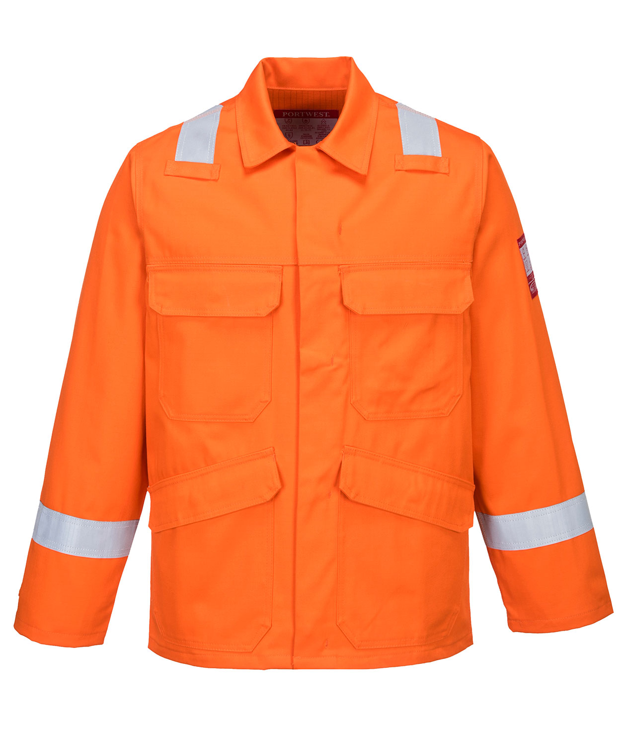 Portwest BizFlame Plus work jacket, Orange, large image number 0