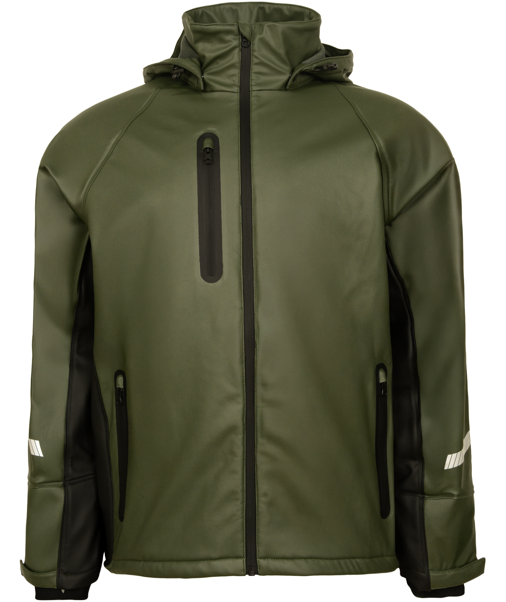 Lyngs&oslash;e Regenjacke, Gr&uuml;n/Schwarz