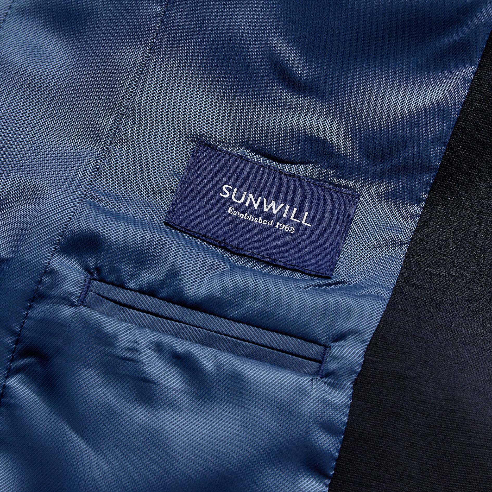 Sunwill Extreme Flexibility Modern fit kavaj dam, Dark navy, large image number 4