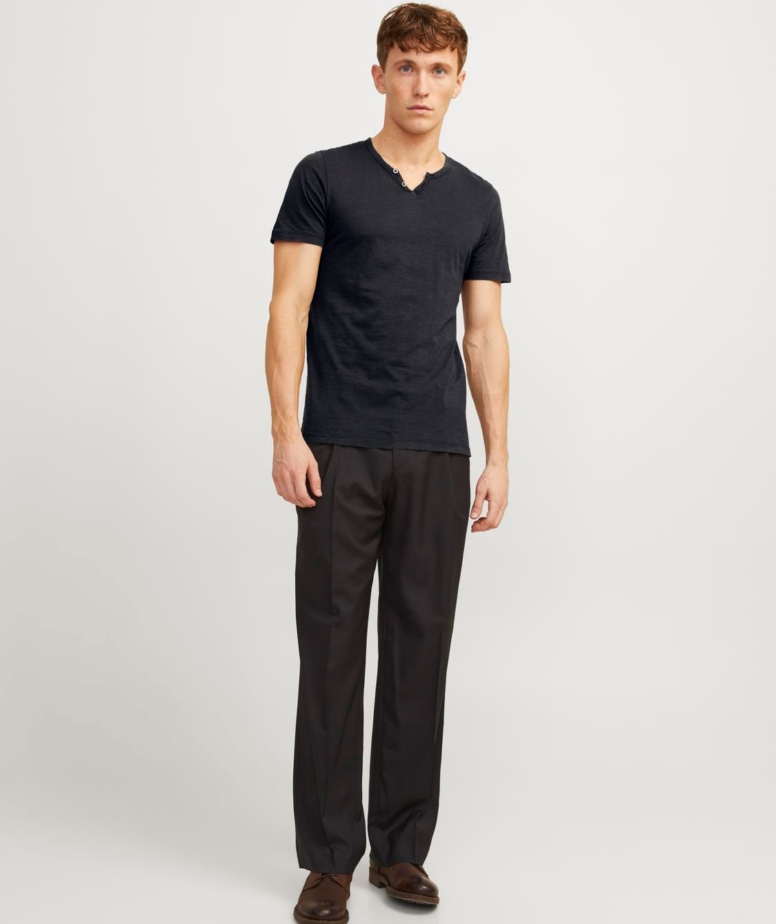 Jack & Jones JJESPLIT T-shirt, Black