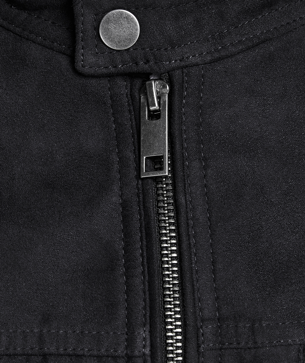 Jack & Jones JJEROCKY Wildlederimitat Jacke, Jet black, large image number 5