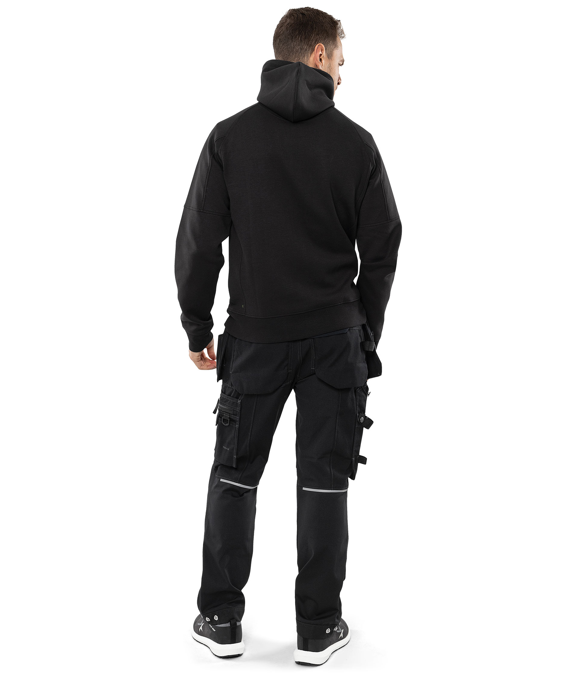 Fristads sweat jacket 7831 GKI, Black, large image number 3