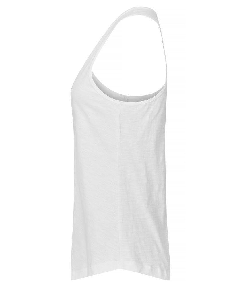 Clique Slub women's Tanktop, White, large image number 4