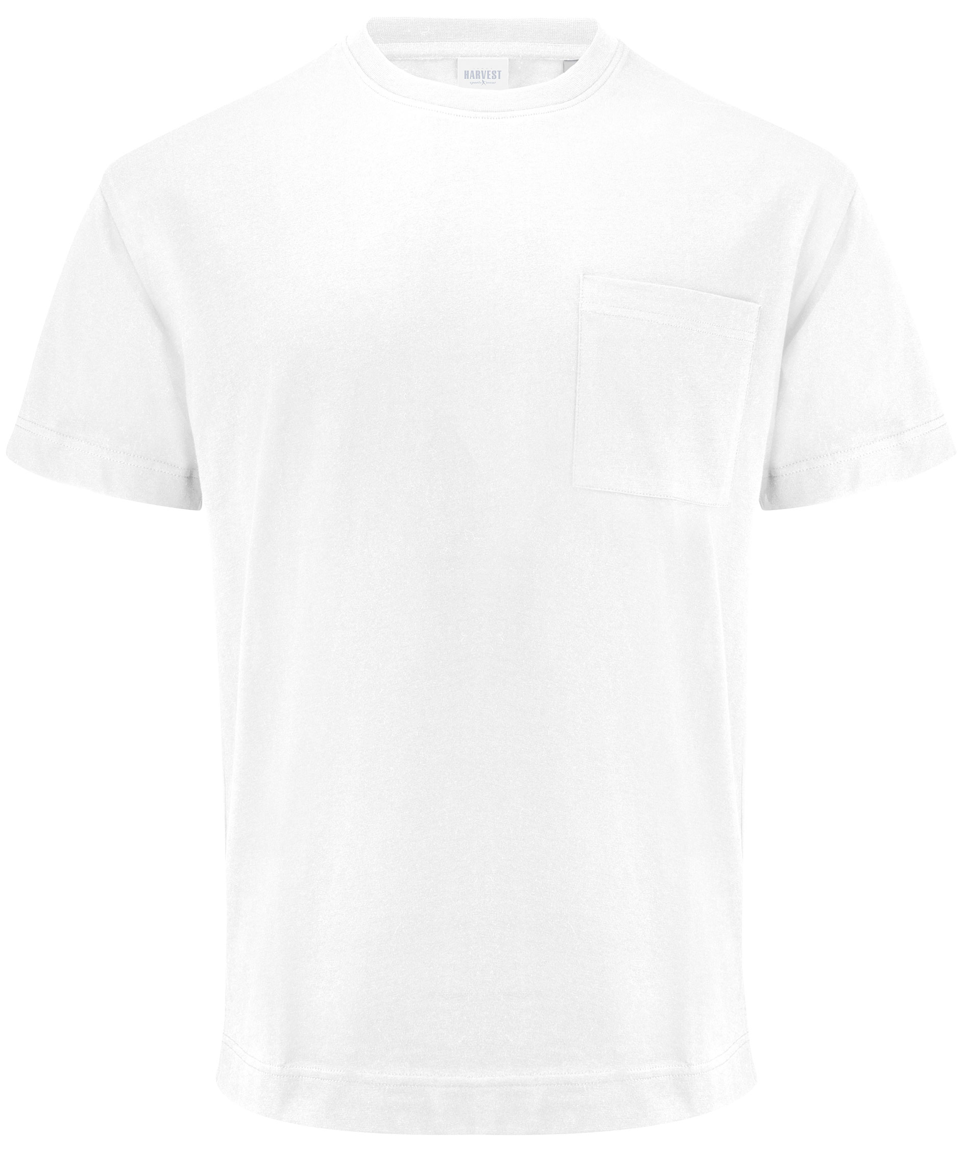 J. Harvest Sportswear Devon T-skjorte, Hvit, Hvit, swatch